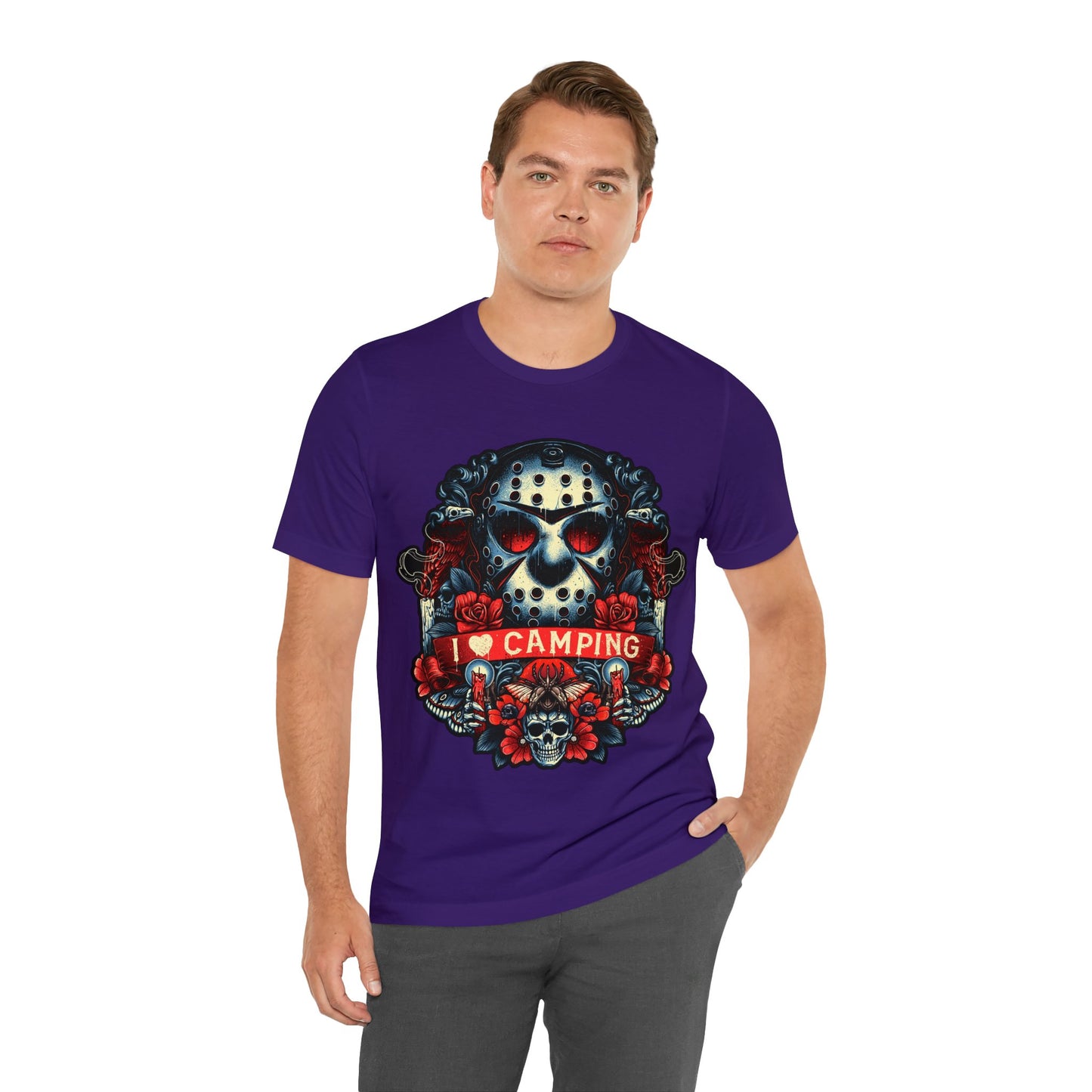 Friday the 13th - I Heart Camping Short Sleeve Tee