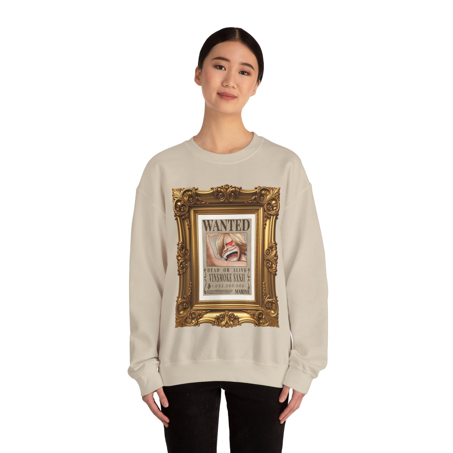 One Piece - Fine Art Sanji Unisex Heavy Blend™ Crewneck Sweatshirt