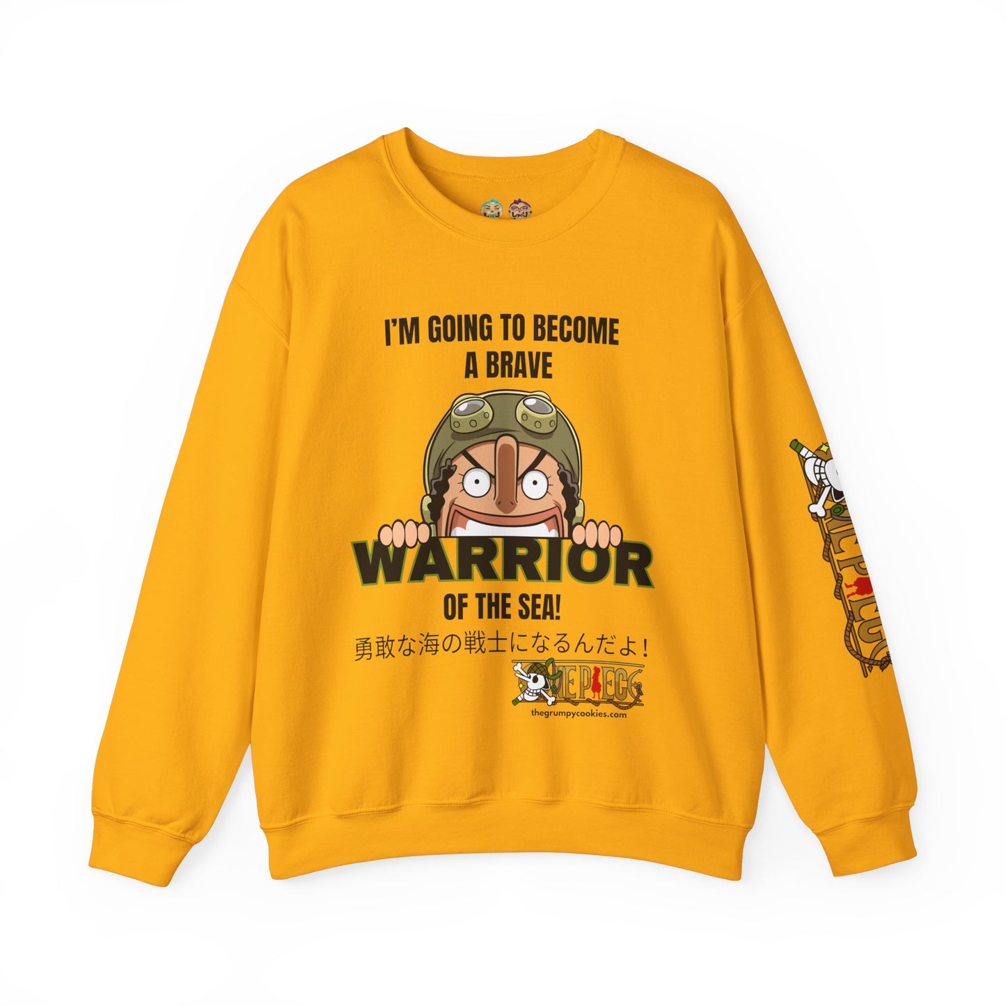 One Piece - Brave Warrior of the Sea Unisex Heavy Blend™ Crewneck Sweatshirt