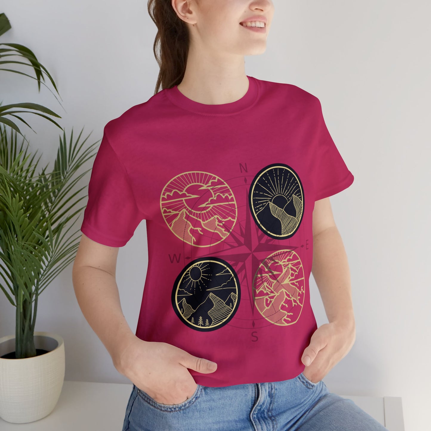The Grumpy Cookies - Compass Short Sleeve Tee