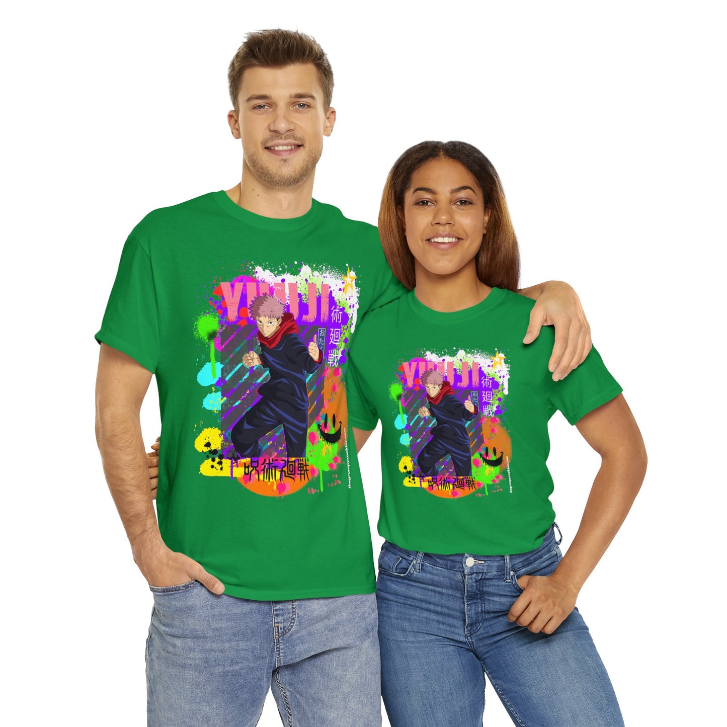 Jujutsu Kaisen - Yuji Says Bring It Unisex Heavy Cotton Tee