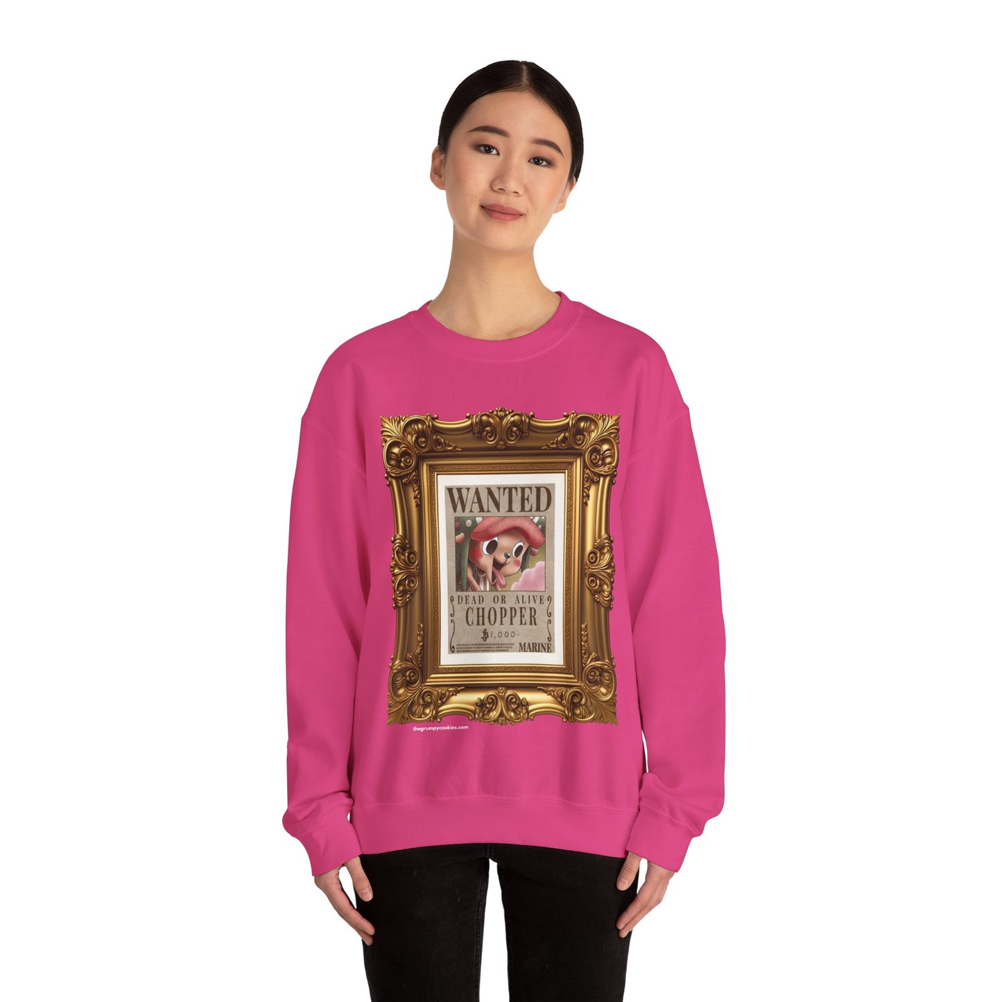One Piece - Fine Art Chopper Unisex Heavy Blend™ Crewneck Sweatshirt