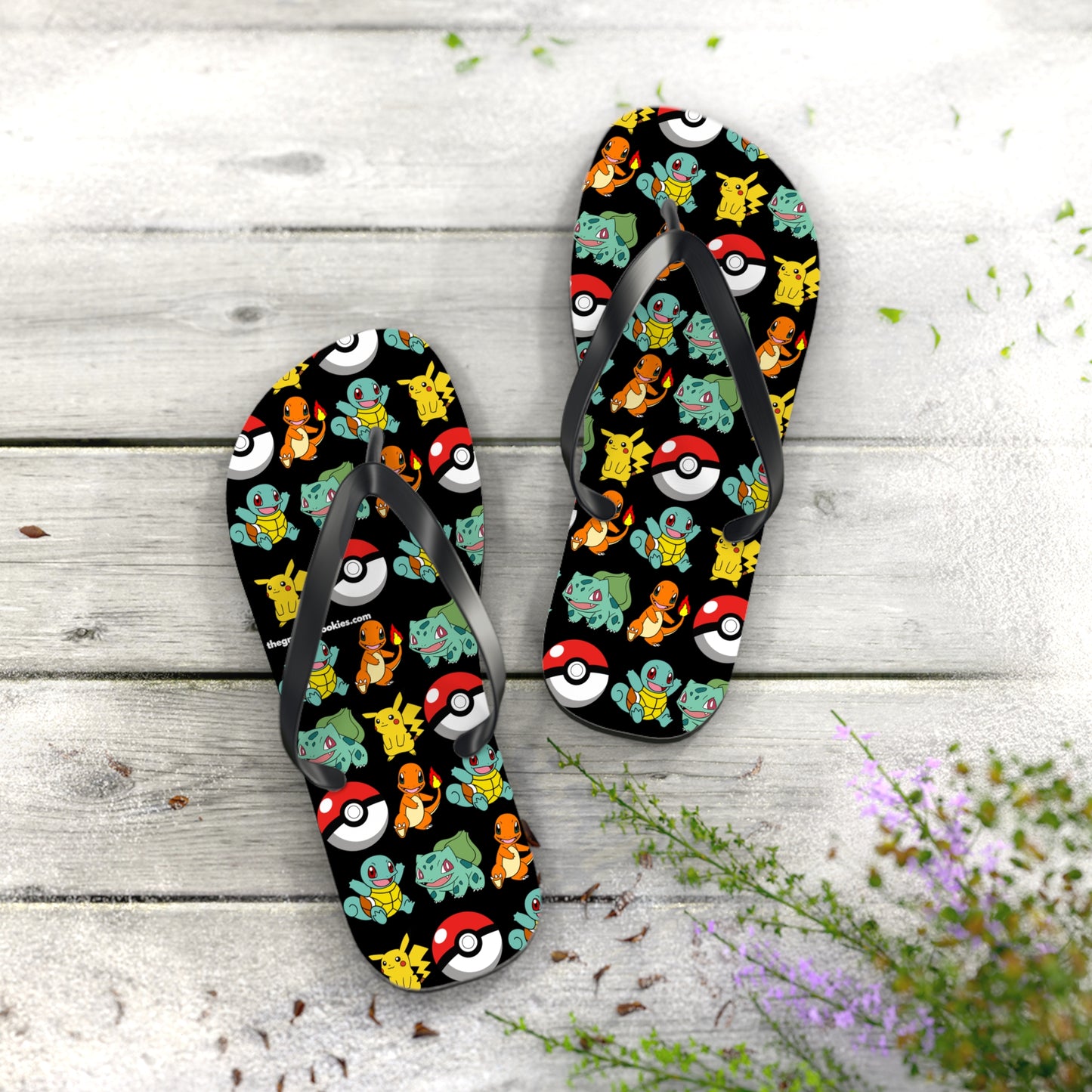 Pokemon - The OG's Unisex Flip Flops