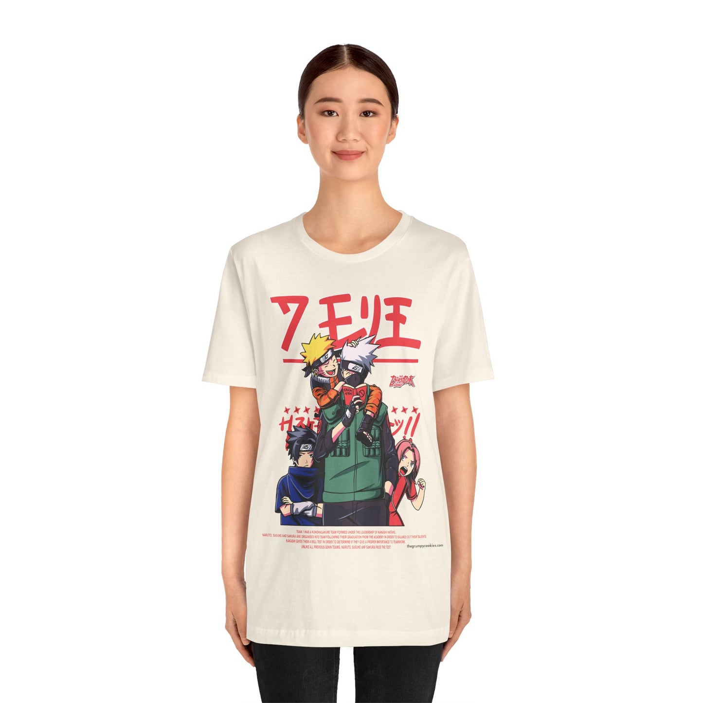 Naruto - Team Kakashi Jersey Short Sleeve Tee