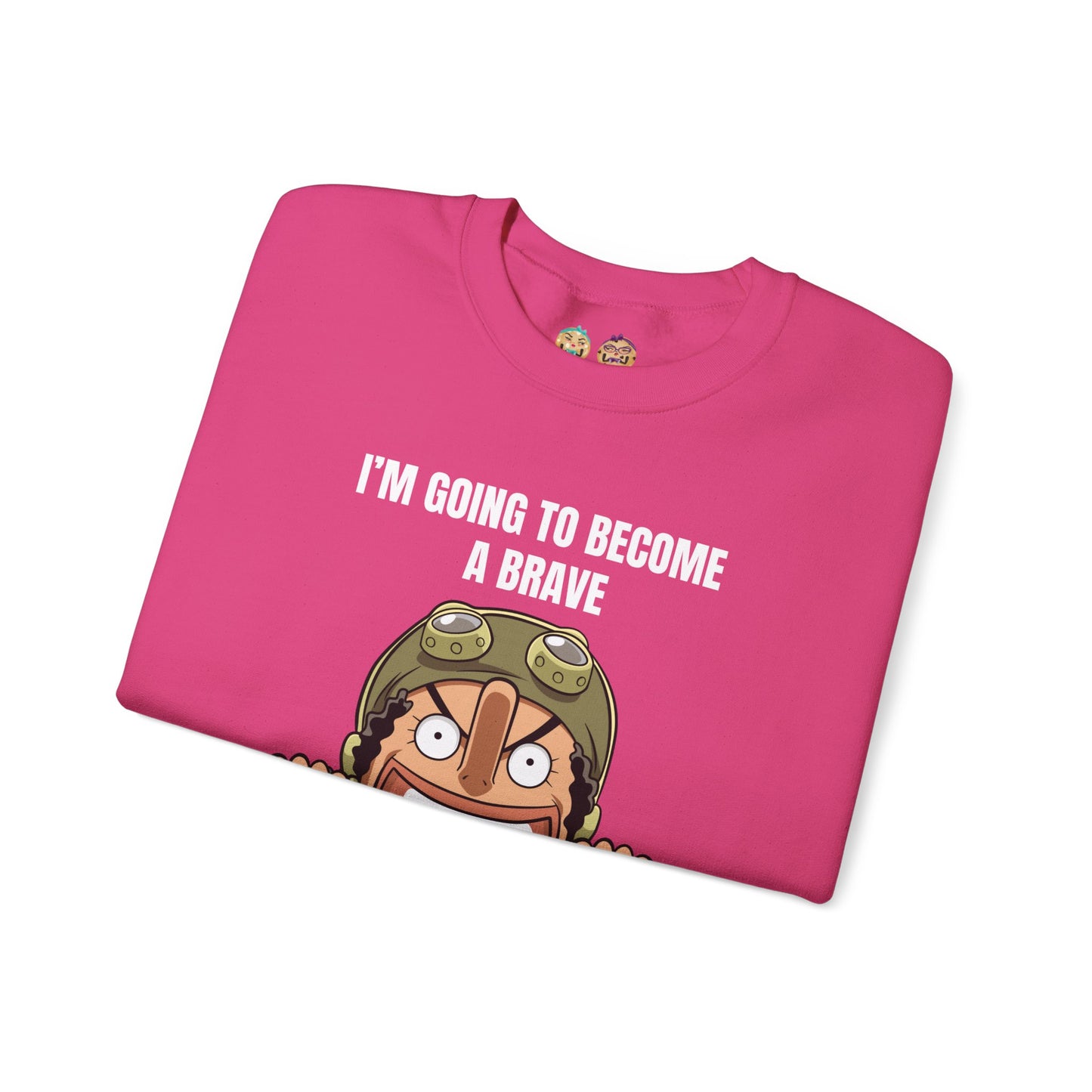 One Piece - Brave Warrior of the Sea Unisex Heavy Blend™ Crewneck Sweatshirt