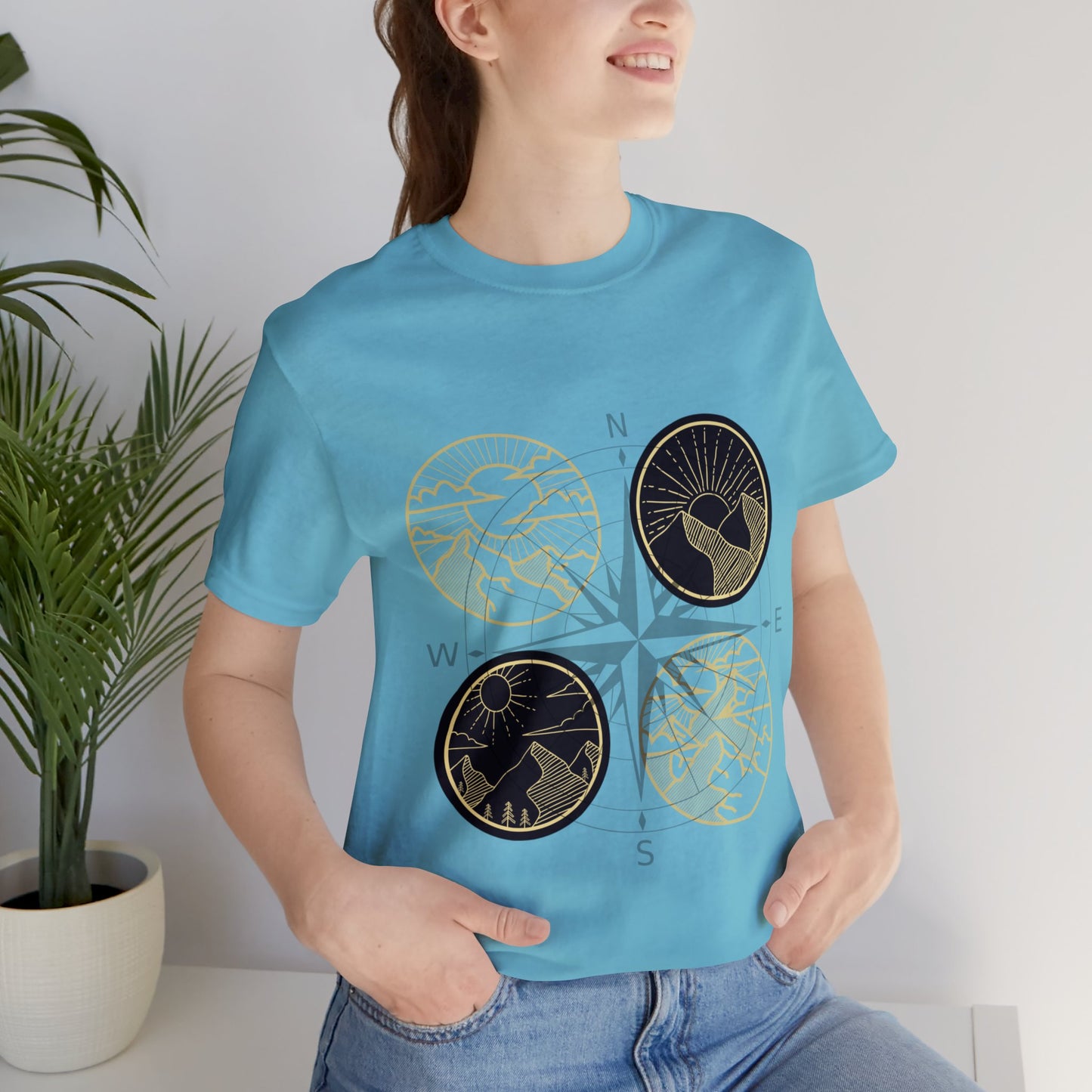 The Grumpy Cookies - Compass Short Sleeve Tee