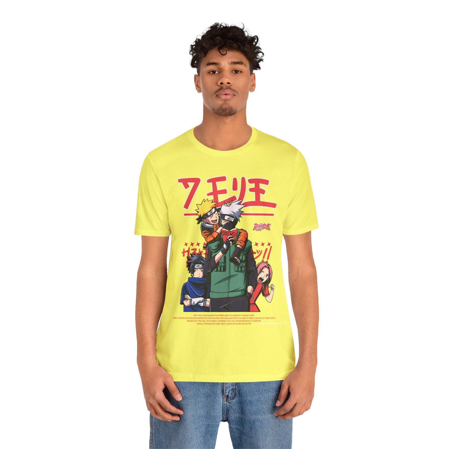 Naruto - Team Kakashi Jersey Short Sleeve Tee