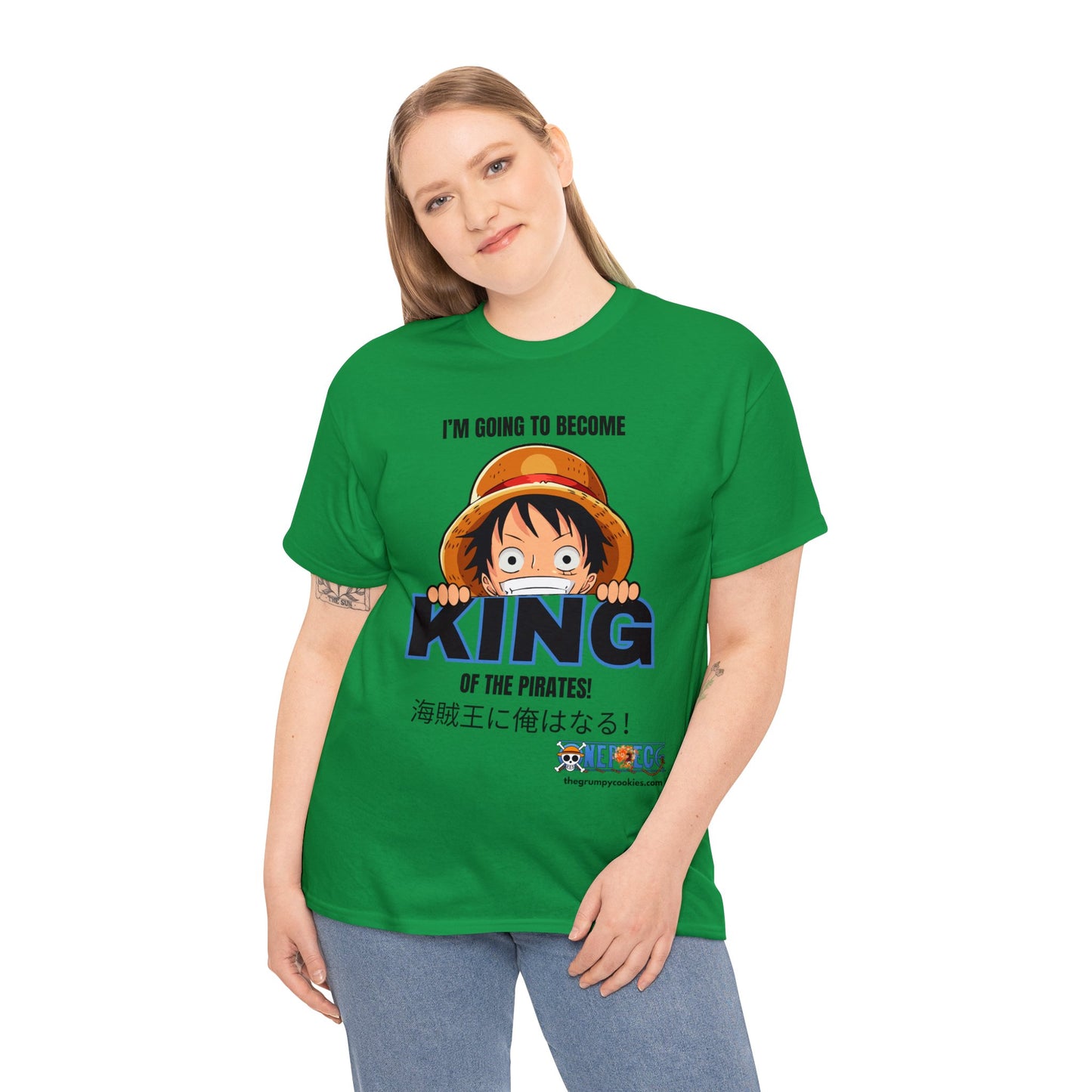 One Piece - King of the Pirates Unisex Heavy Cotton Tee
