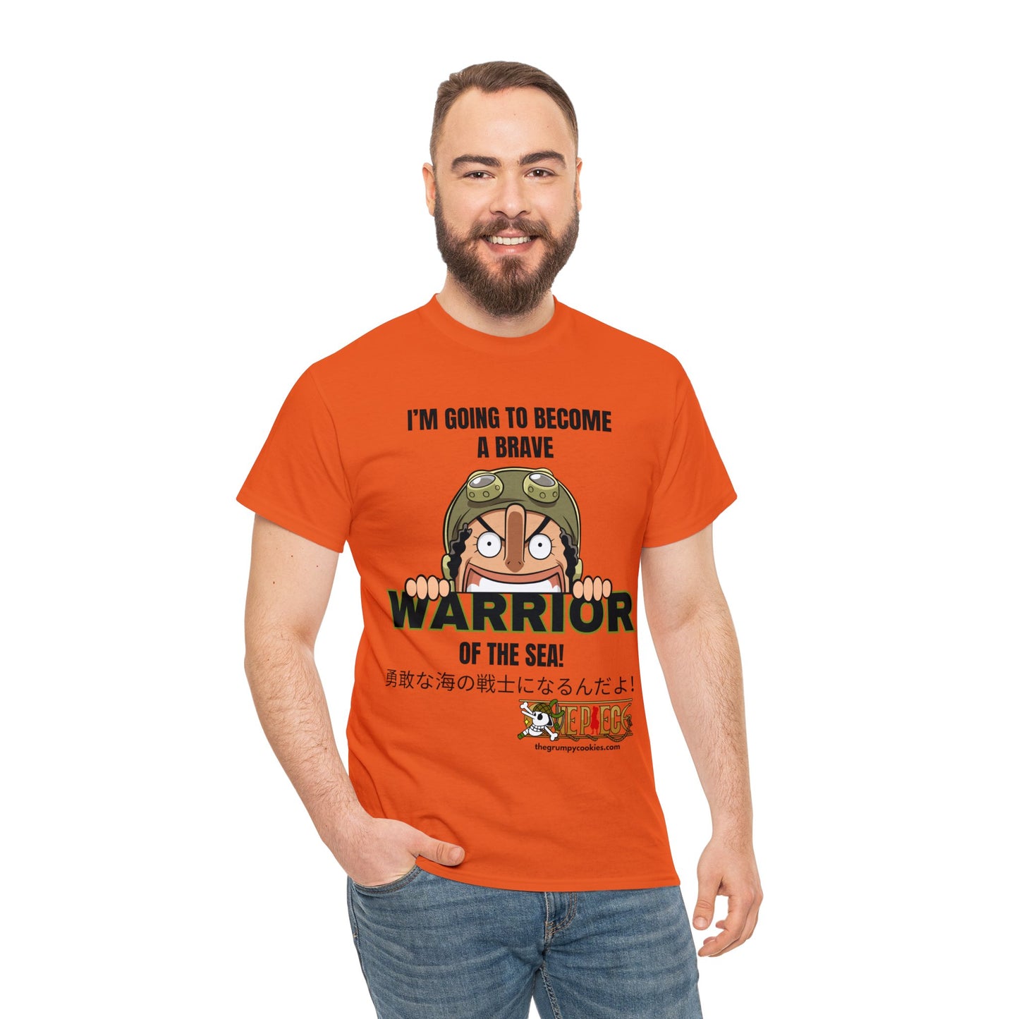 One Piece - Brave Warrior of the Sea Unisex Heavy Cotton Tee