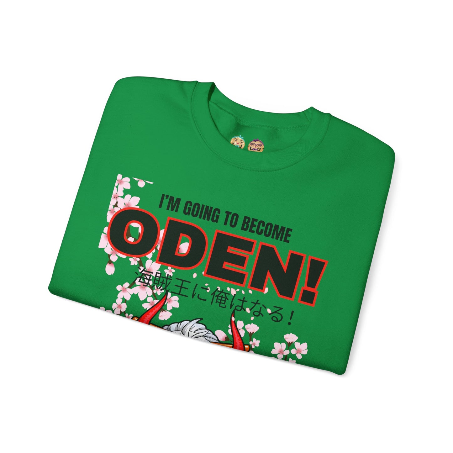 One Piece - I Will Be Oden Unisex Heavy Blend™ Crewneck Sweatshirt
