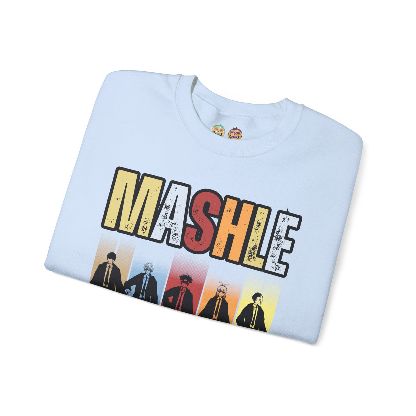 Mashle - Team No Magic Unisex Heavy Blend™ Crewneck Sweatshirt