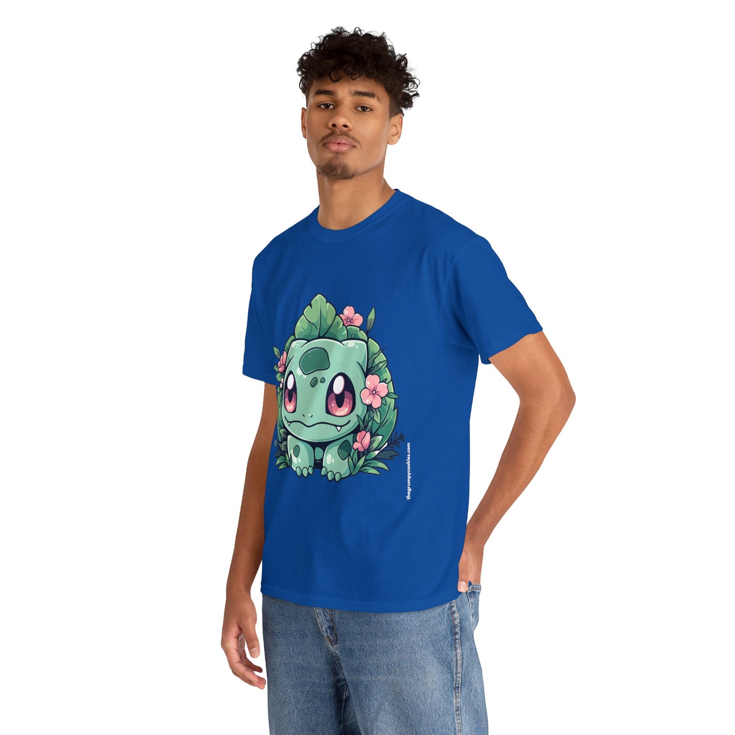 Pokemon - Flowering Bulba Unisex Heavy Cotton Tee