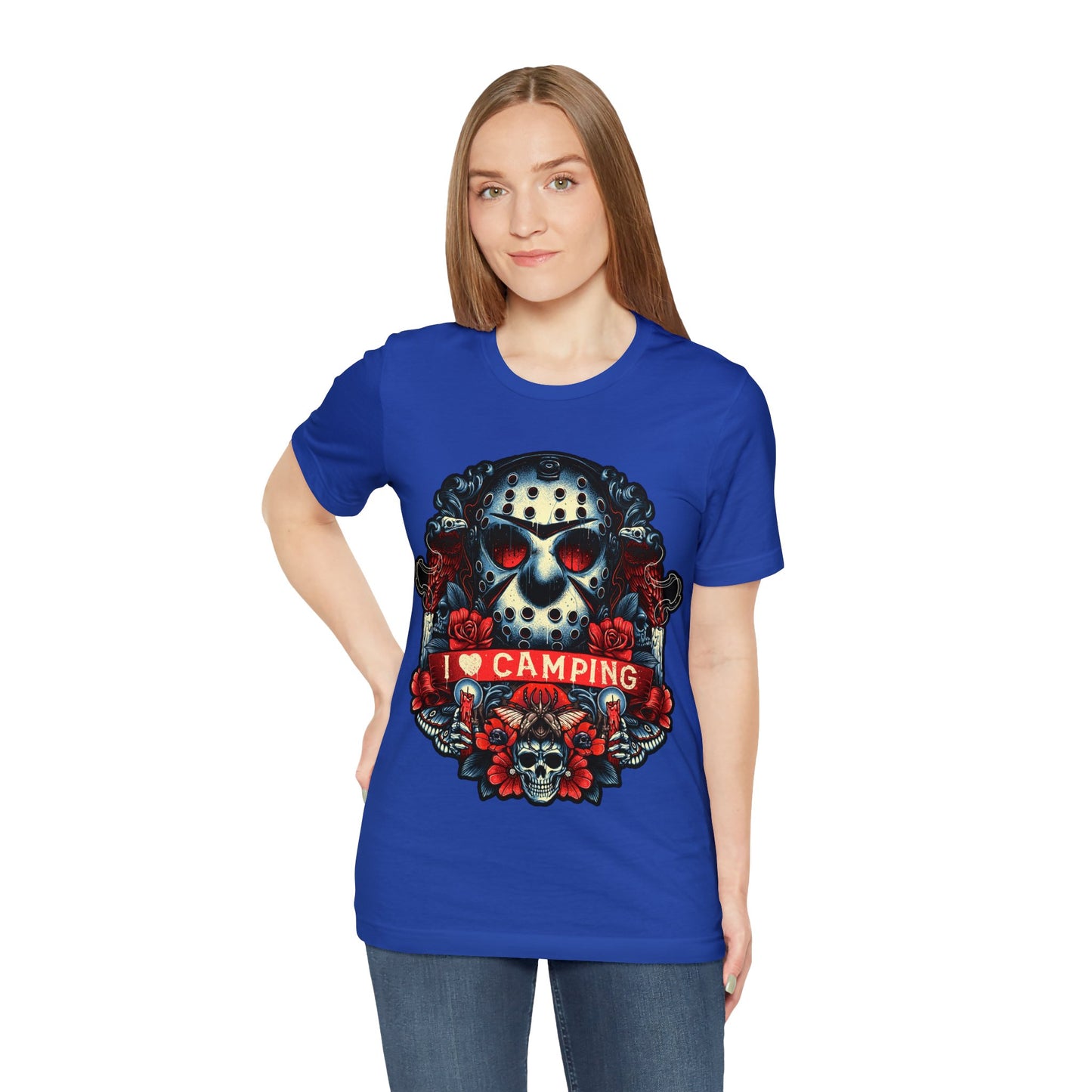 Friday the 13th - I Heart Camping Short Sleeve Tee