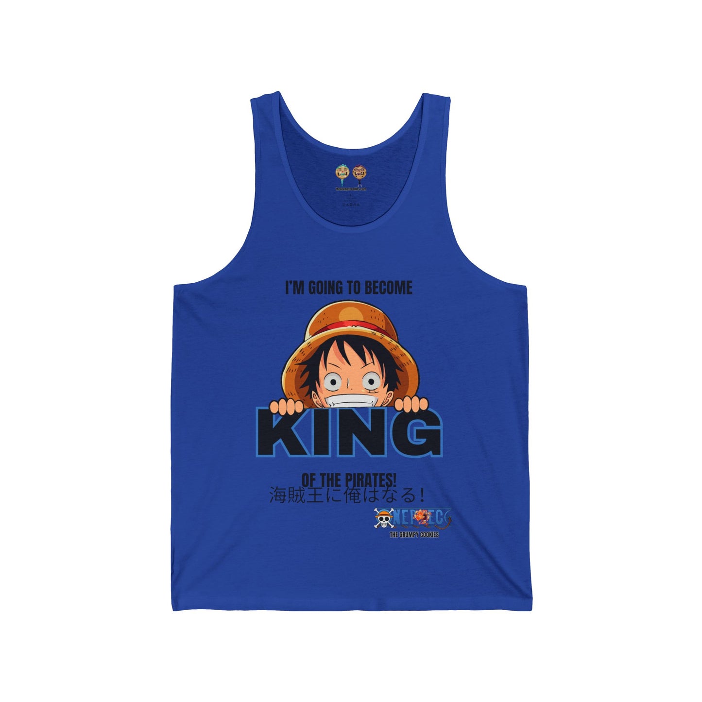 One Piece - Pirate King Luffy Jersey Tank
