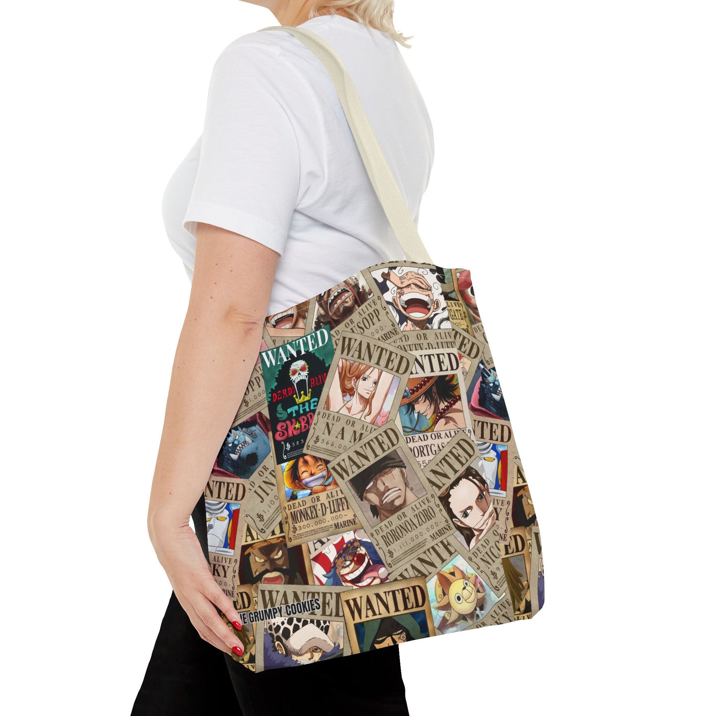 One Piece - Wanted Dead or Alive Tote Bag