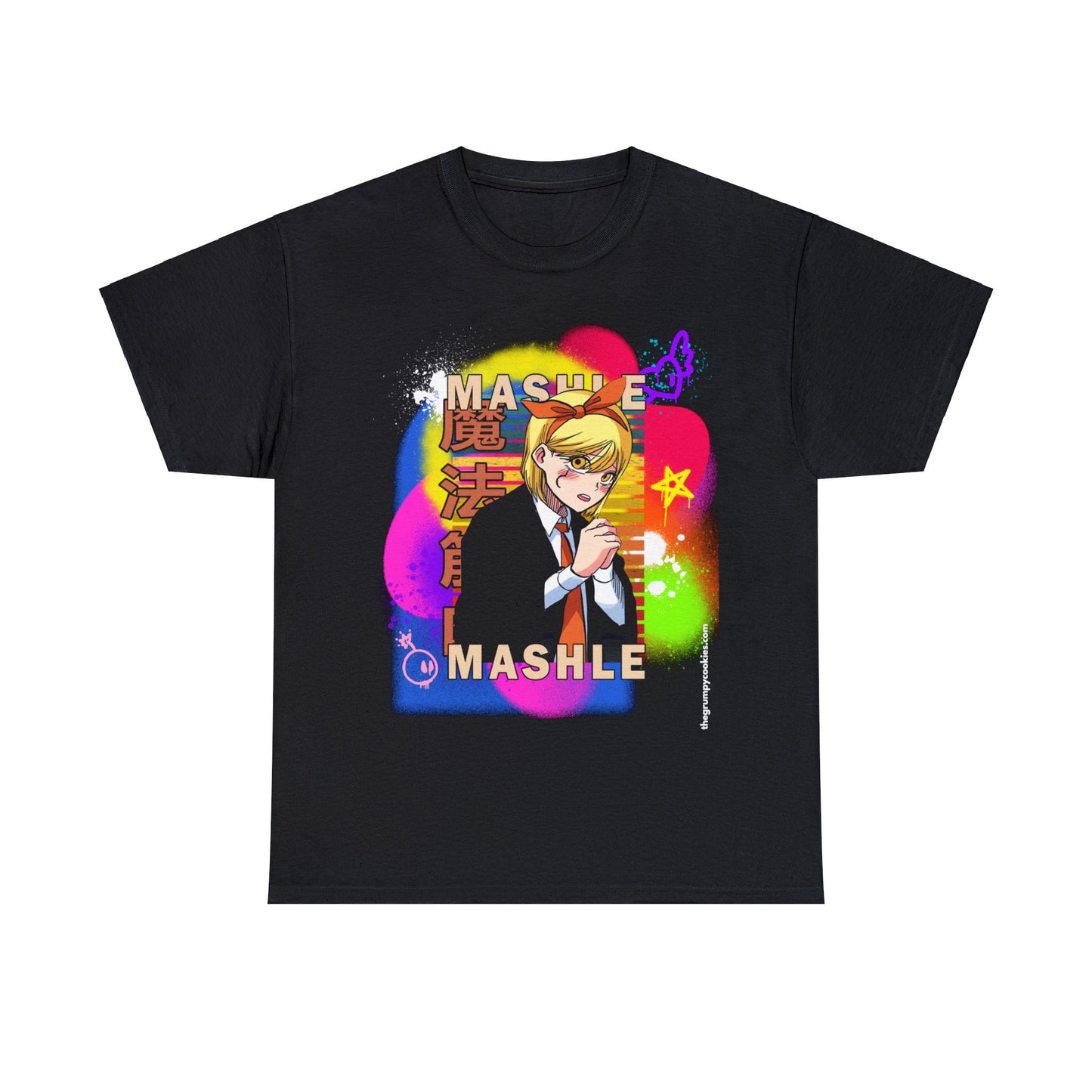 Mashle - Lemon Irvine Graffiti Unisex Heavy Cotton Tee
