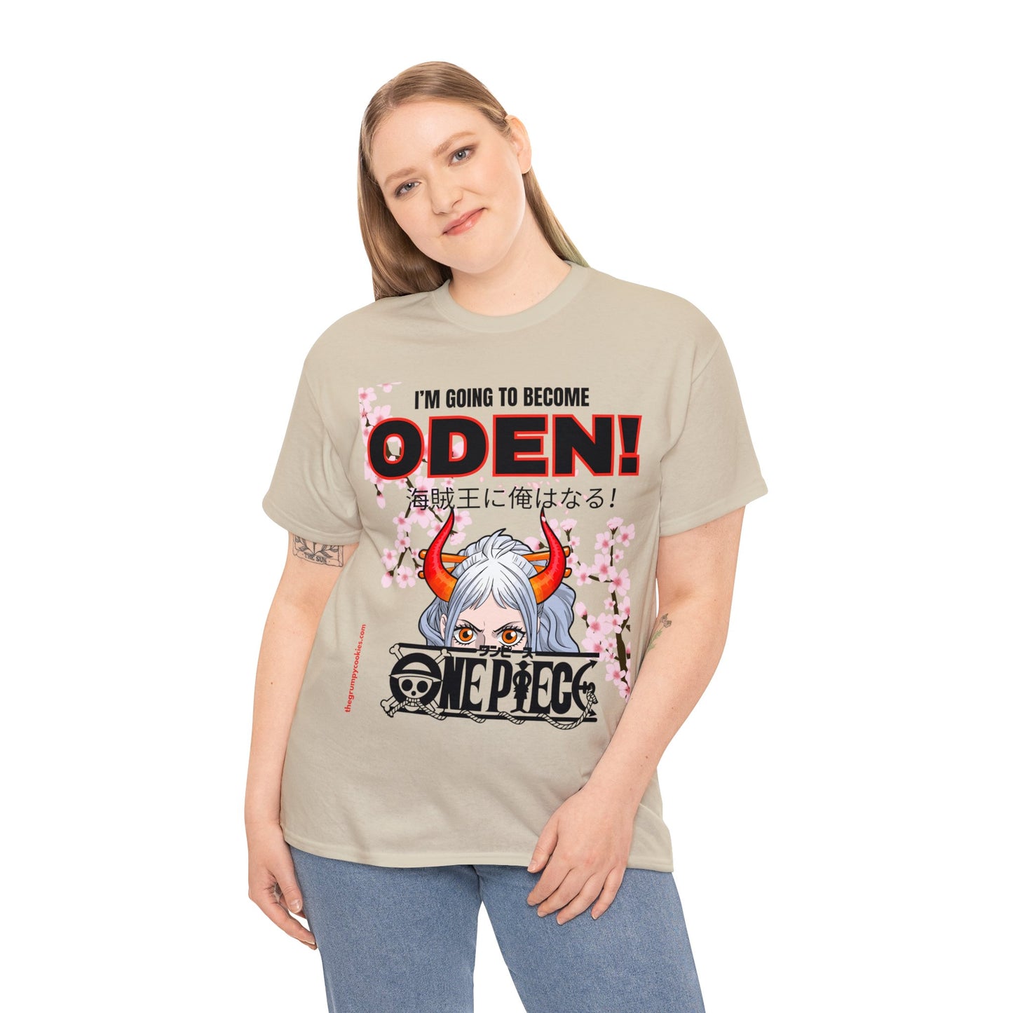 One Piece - I'll Be Oden Unisex Heavy Cotton Tee