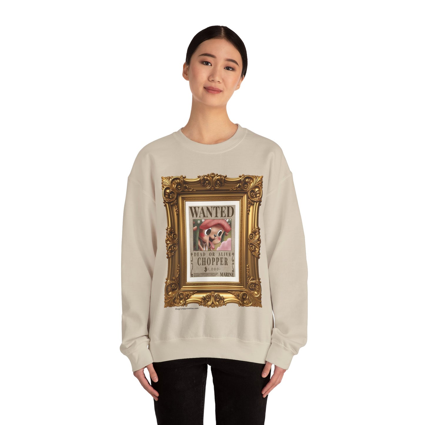 One Piece - Fine Art Chopper Unisex Heavy Blend™ Crewneck Sweatshirt