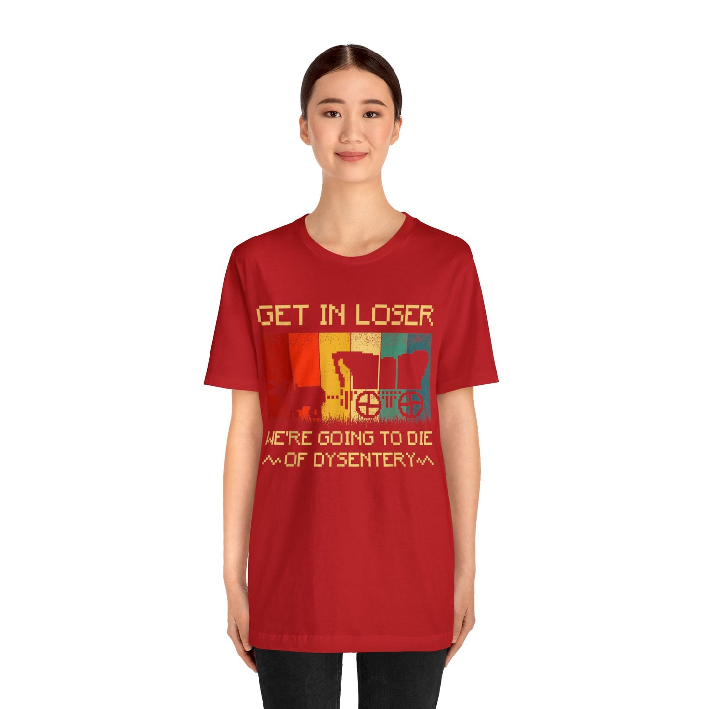Oregon Trail- Everyone Dies Short Sleeve Tee