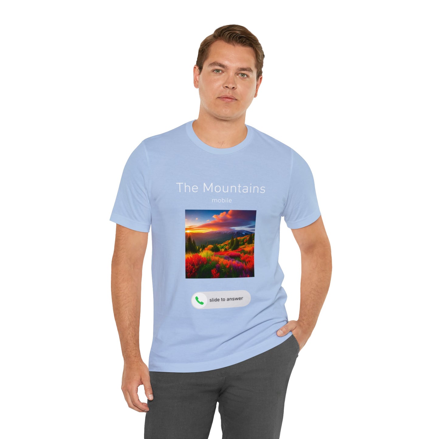 The Grumpy Cookies - Mountains Calling Short Sleeve Tee