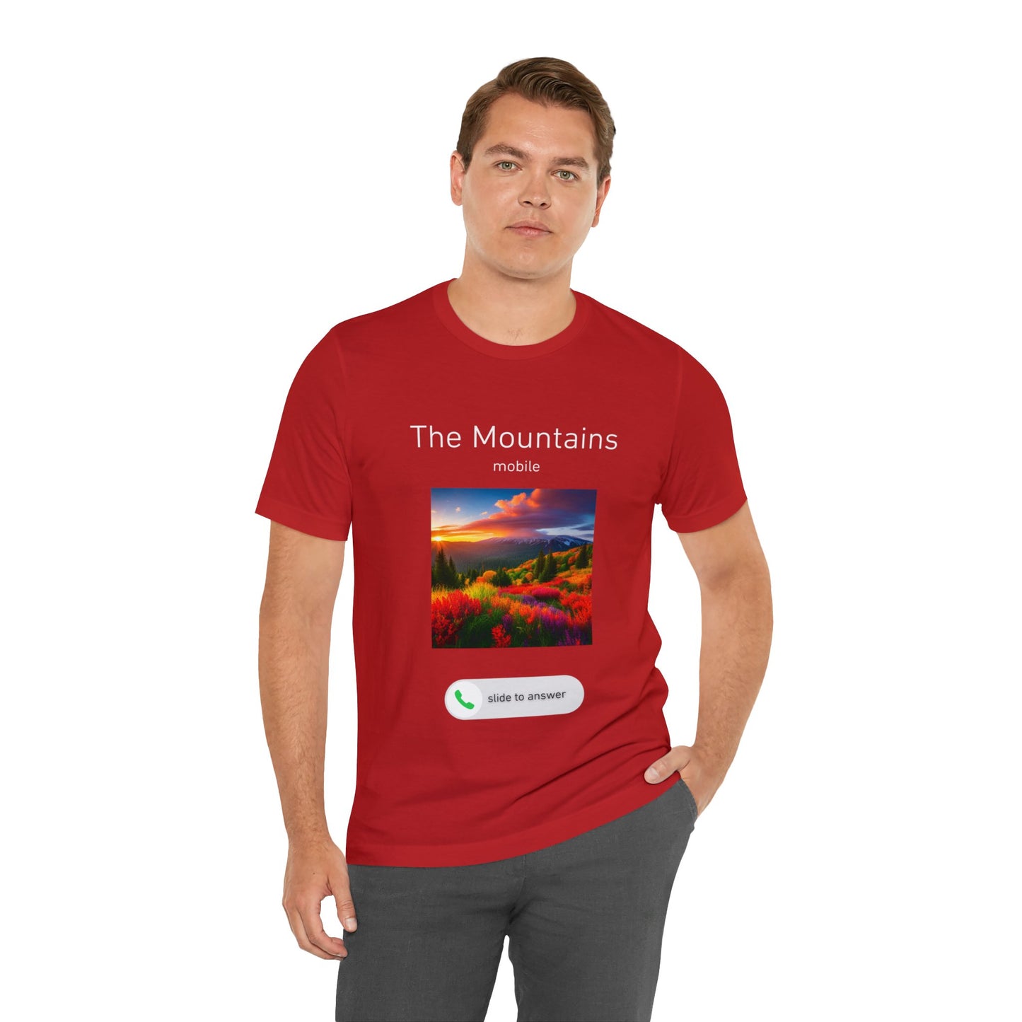 The Grumpy Cookies - Mountains Calling Short Sleeve Tee