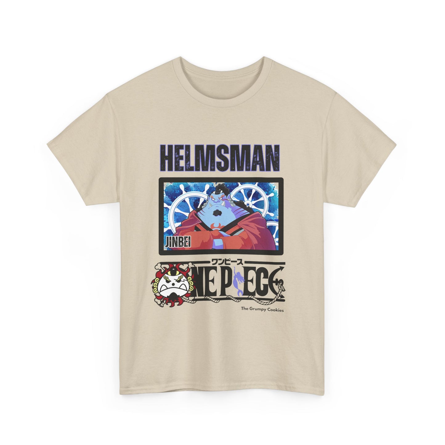 One Piece - Helmsman Jimbei Unisex Heavy Cotton Tee
