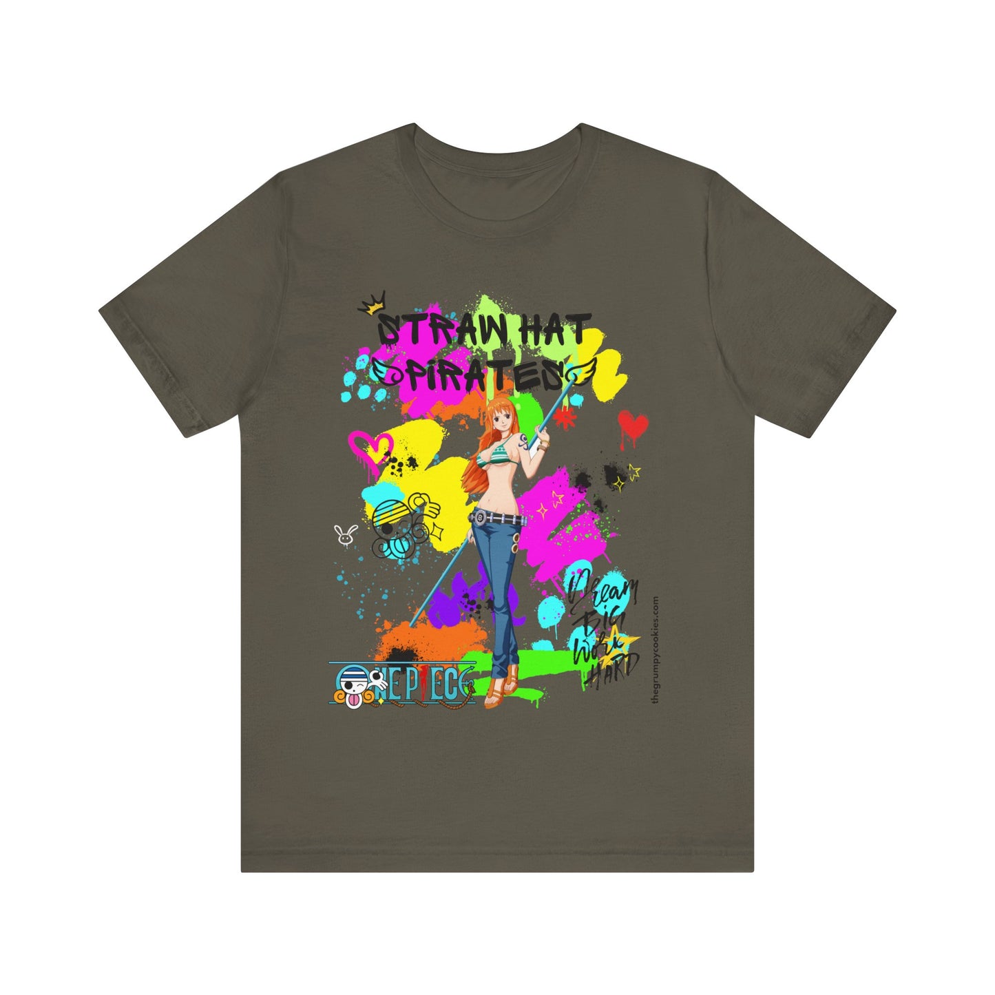 One Piece - Graffiti Nami Unisex Jersey Short Sleeve Tee