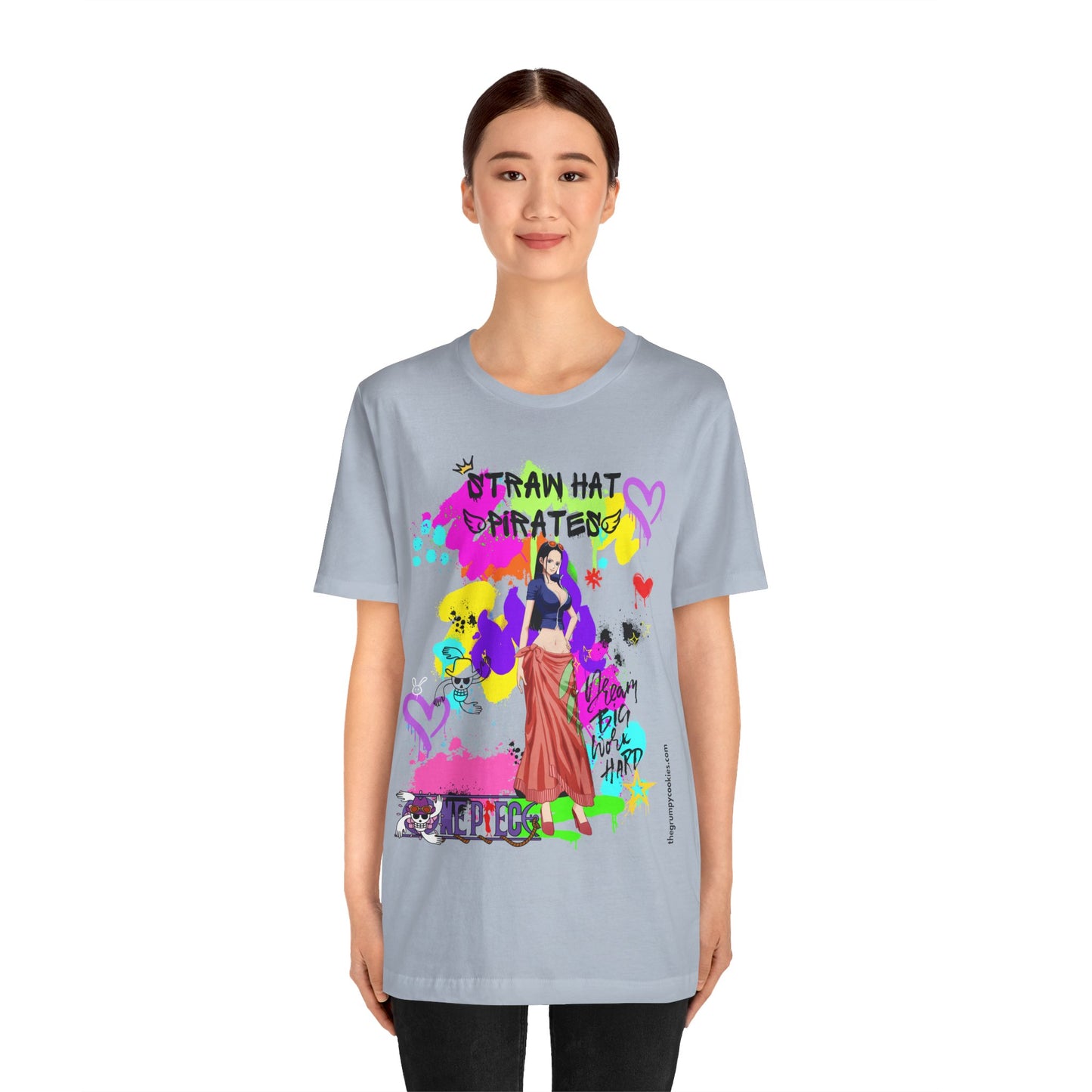 One Piece - Graffiti Robin Unisex Jersey Short Sleeve Tee