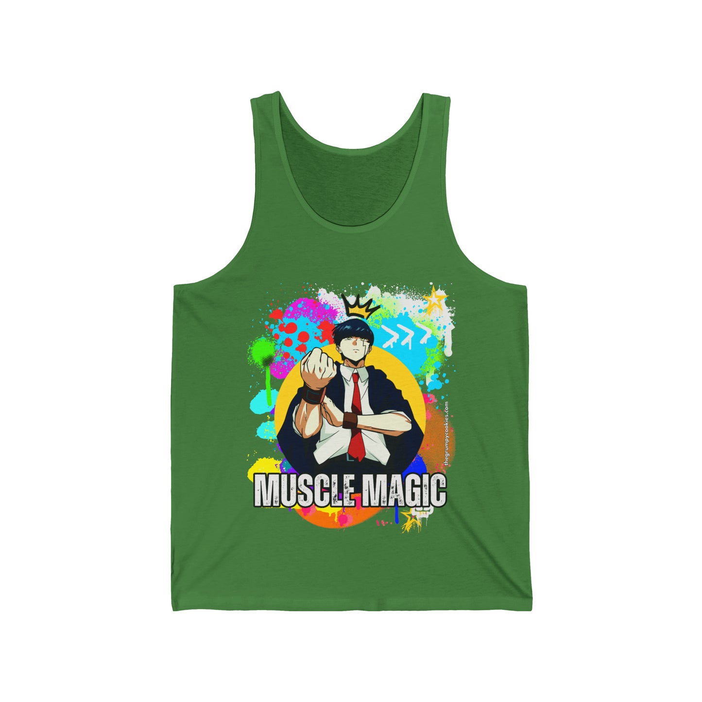 Mashle - Graffiti Mash Men's Jersey Tank