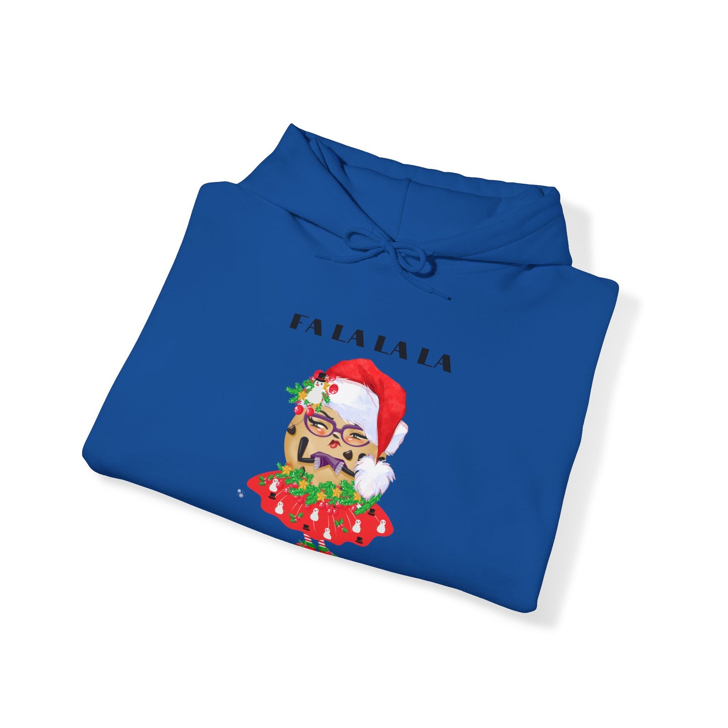 The Grumpy Cookies - Katrina Fa La La La Unisex Heavy Blend™ Hooded Sweatshirt