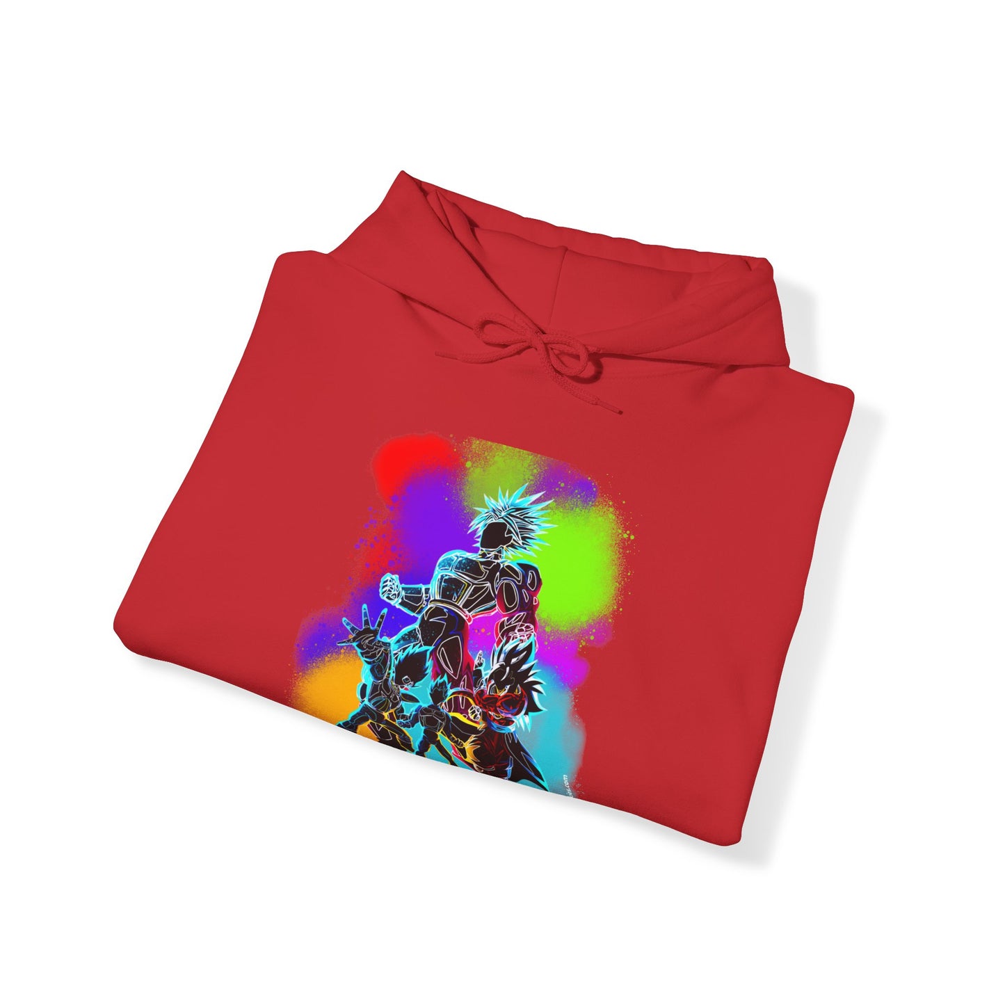Dragon Ball - Technicolor Unisex Heavy Blend™ Hooded Sweatshirt