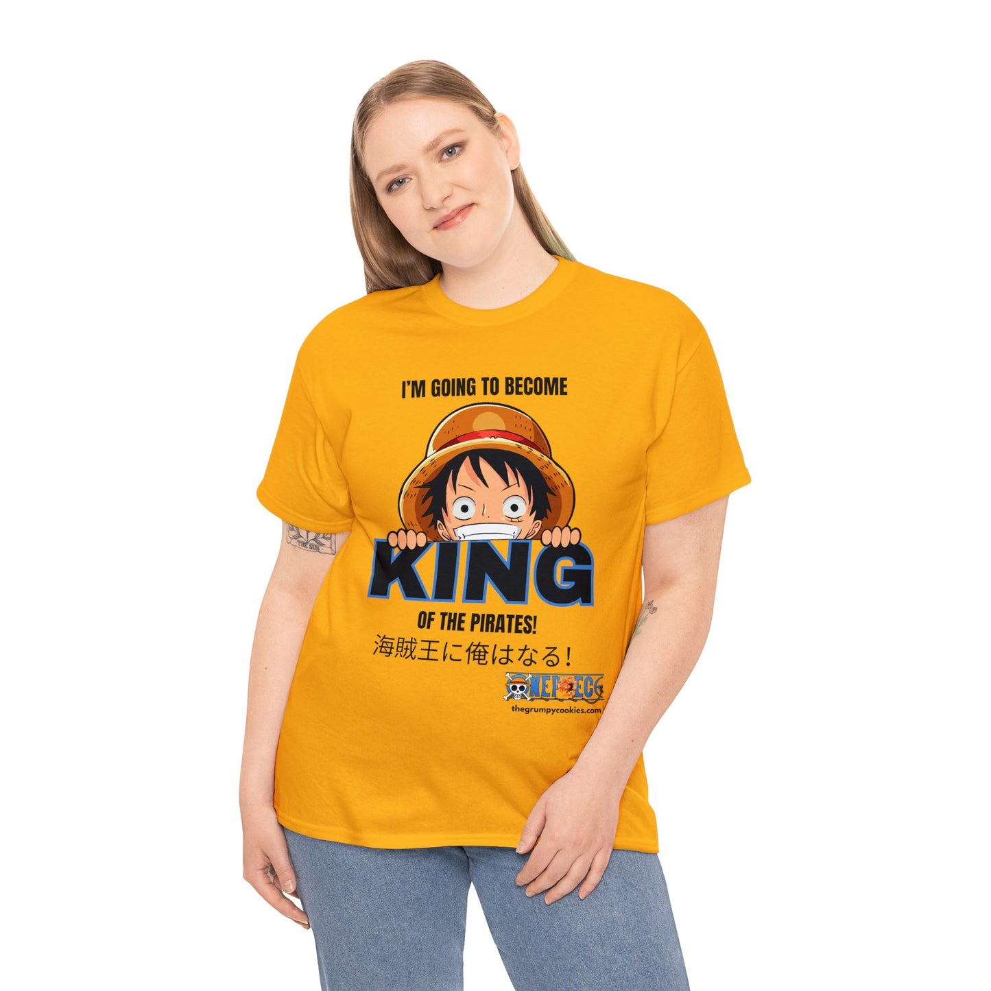 One Piece - King of the Pirates Unisex Heavy Cotton Tee