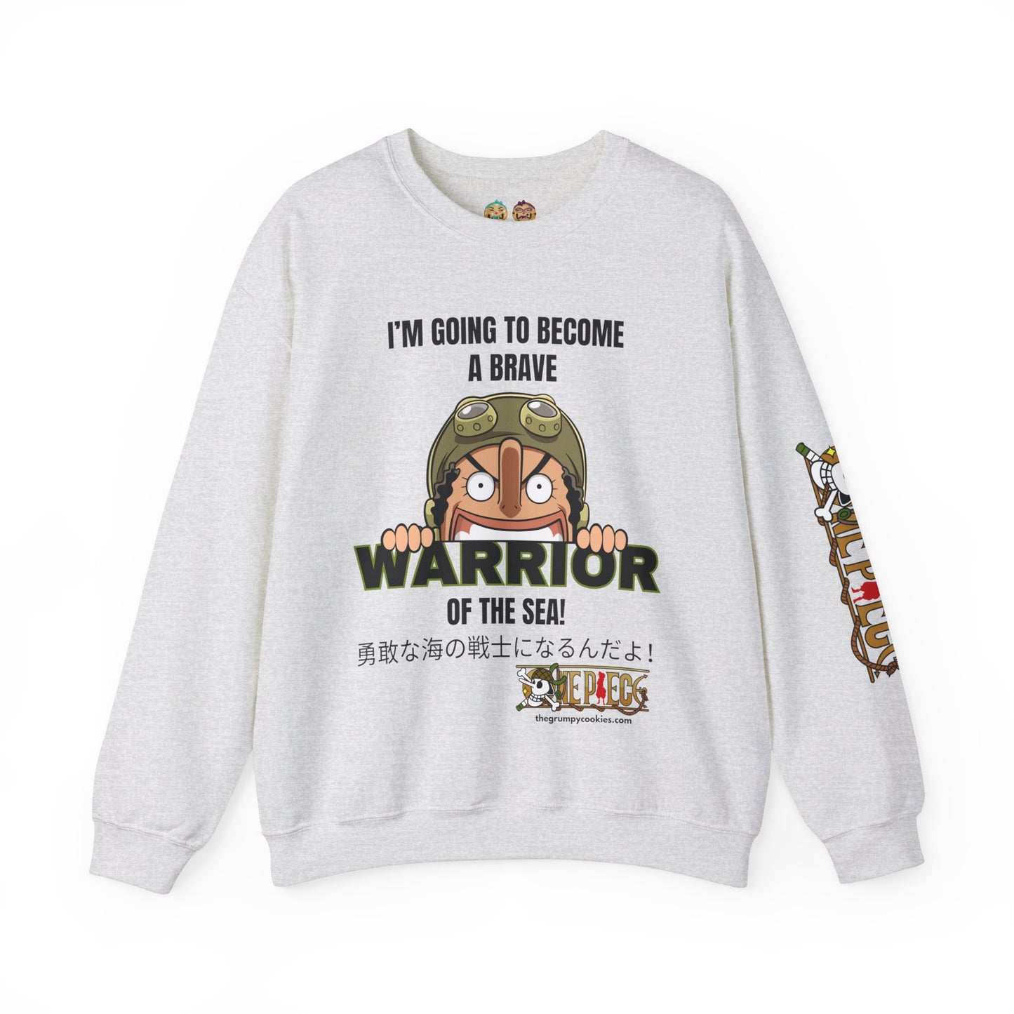 One Piece - Brave Warrior of the Sea Unisex Heavy Blend™ Crewneck Sweatshirt