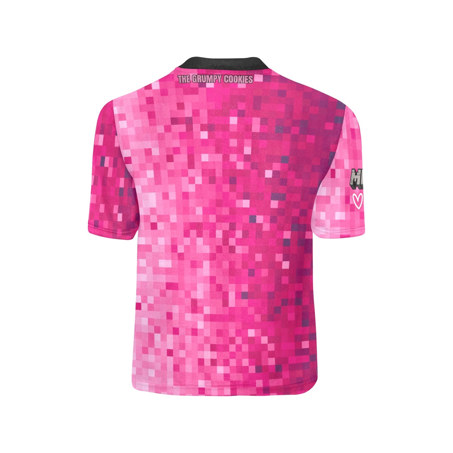 Minecraft - Meh. . . Big Girls All Over Print Crew Neck T-Shirt