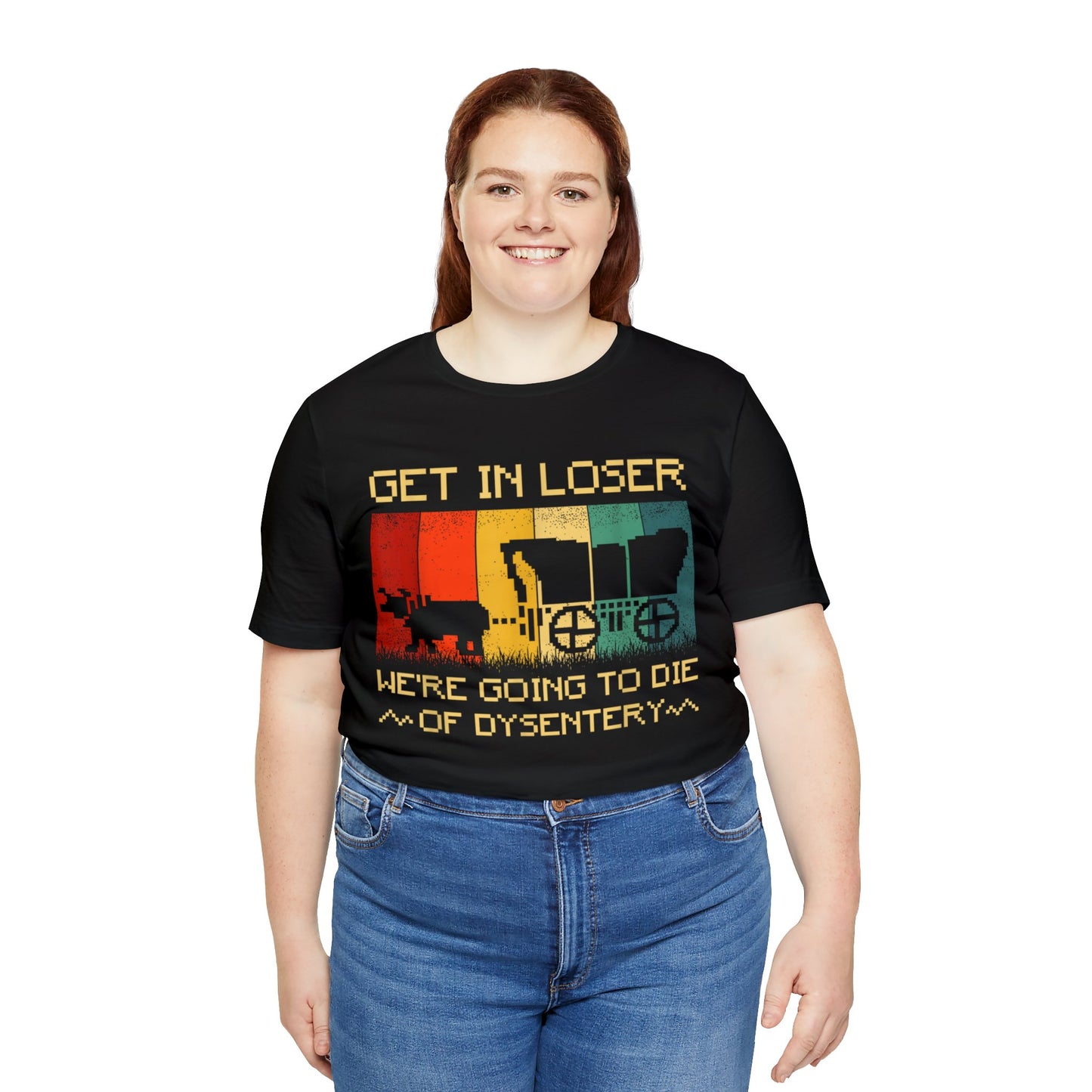Oregon Trail- Everyone Dies Short Sleeve Tee