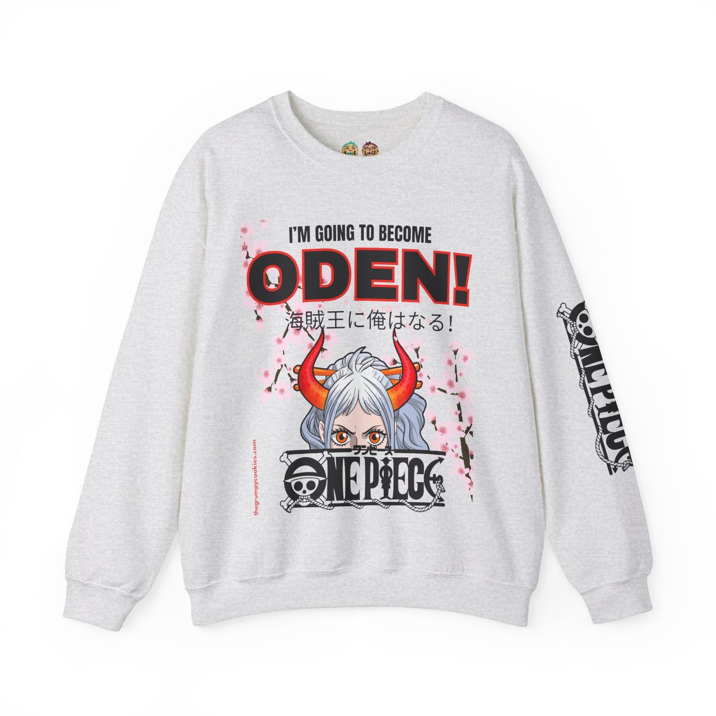 One Piece - I Will Be Oden Unisex Heavy Blend™ Crewneck Sweatshirt