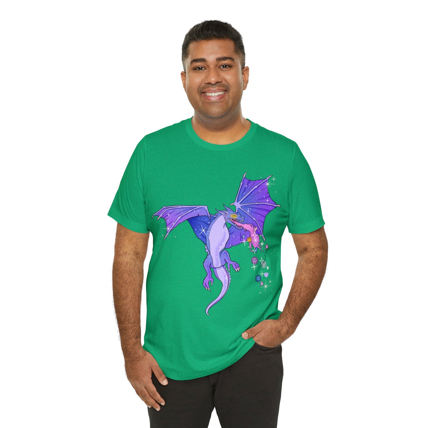 Dungeons & Dragons - Purple Dragon Short Sleeve Tee