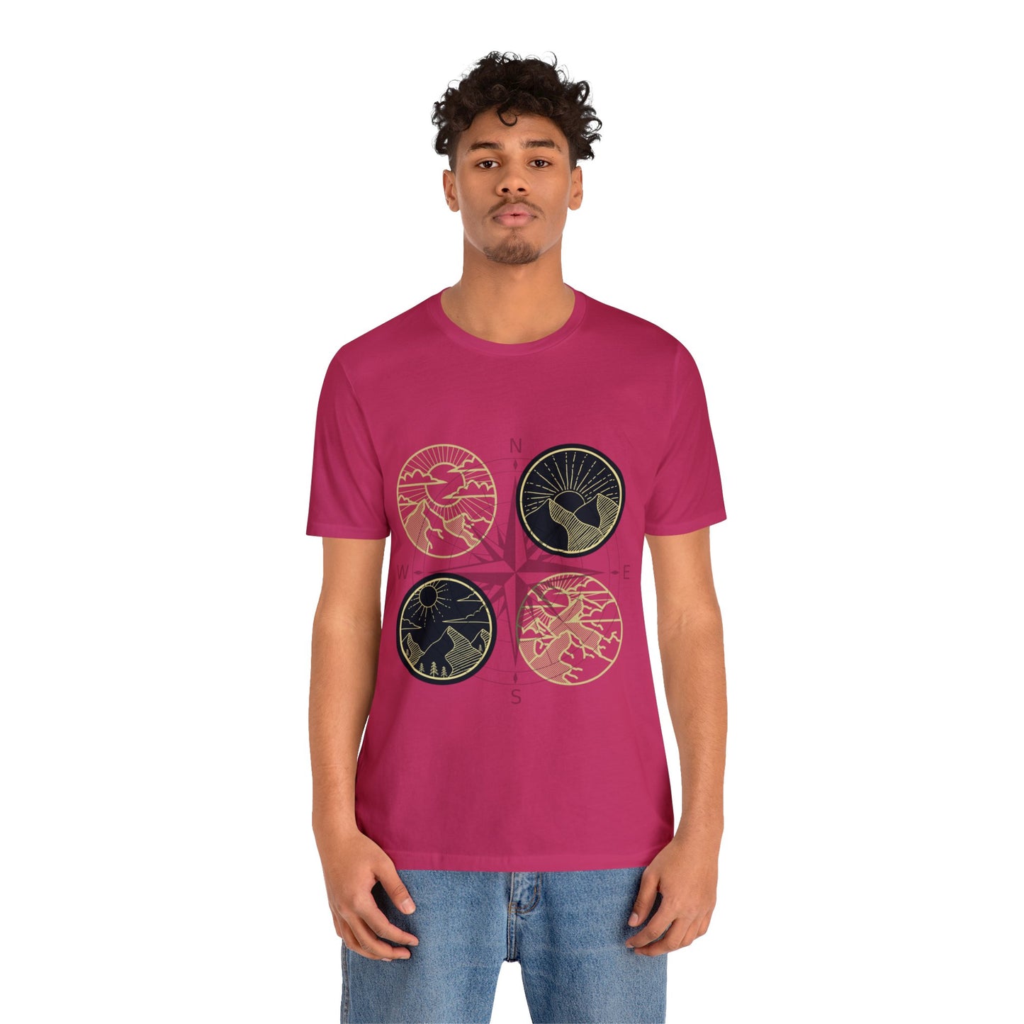 The Grumpy Cookies - Compass Short Sleeve Tee