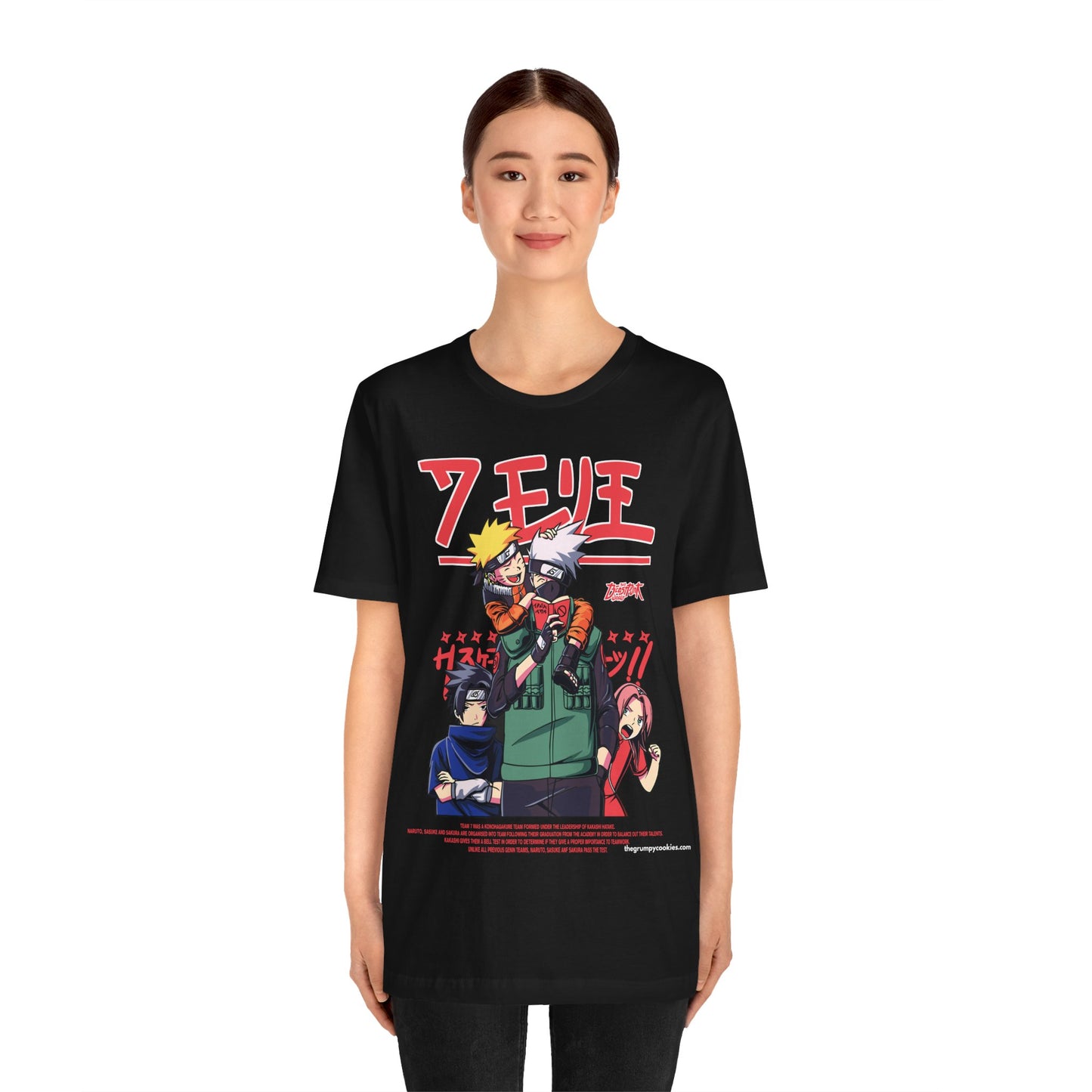 Naruto - Team Kakashi Jersey Short Sleeve Tee