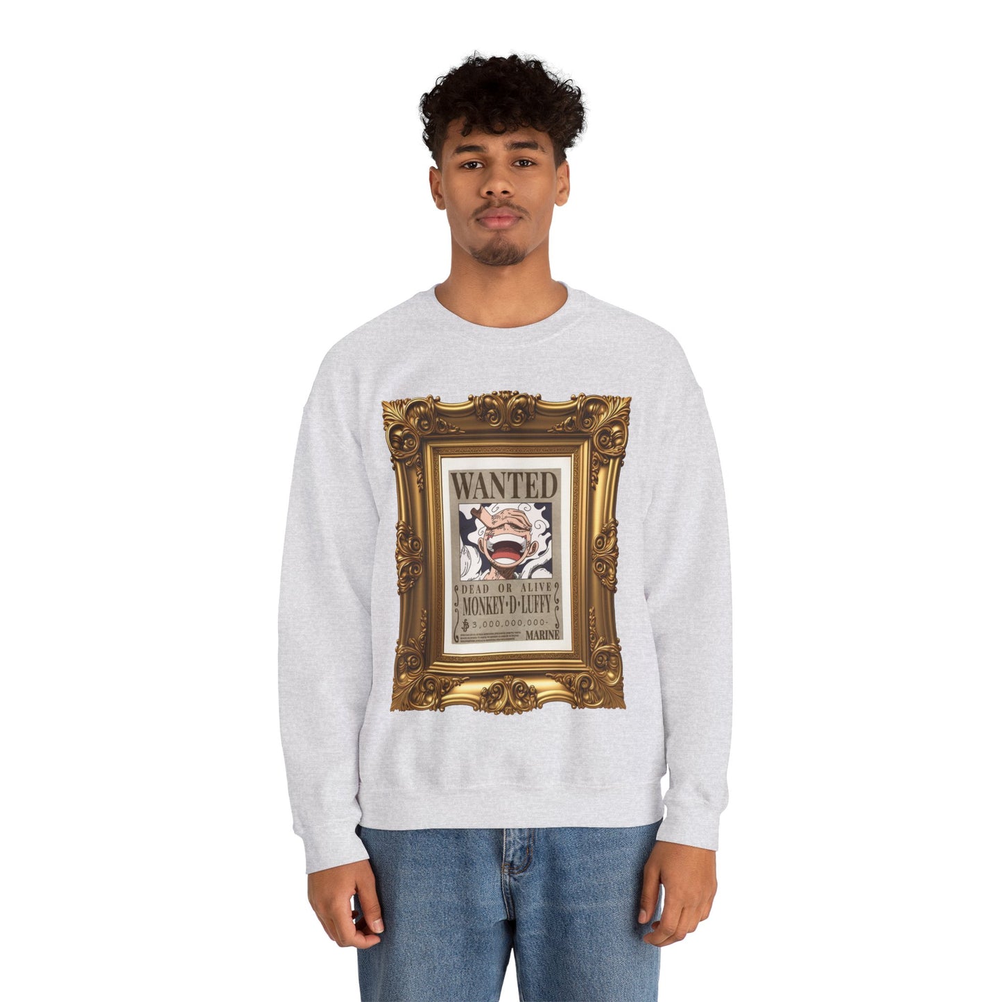 One Piece - Fine Art Luffy Unisex Heavy Blend™ Crewneck Sweatshirt