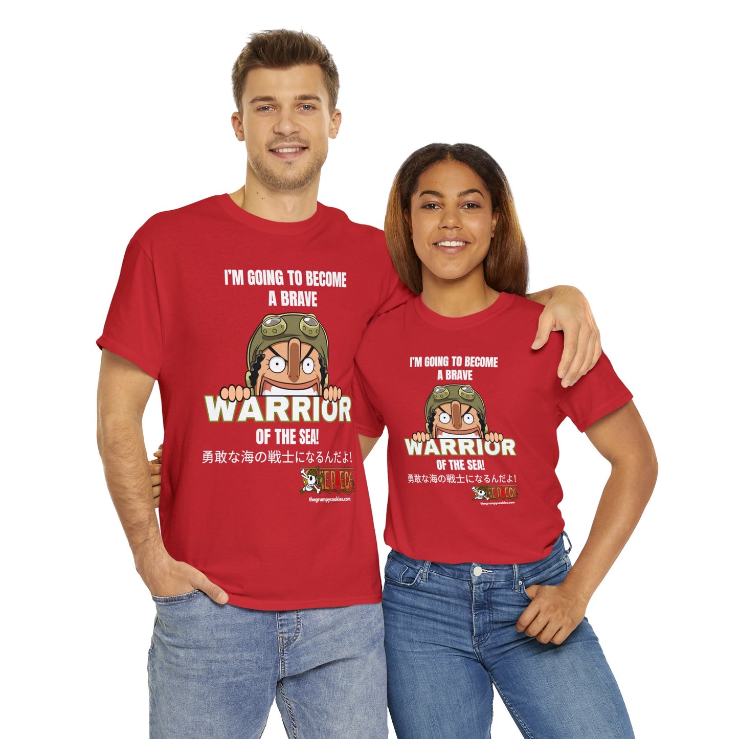 One Piece - Brave Warrior of the Sea Unisex Heavy Cotton Tee