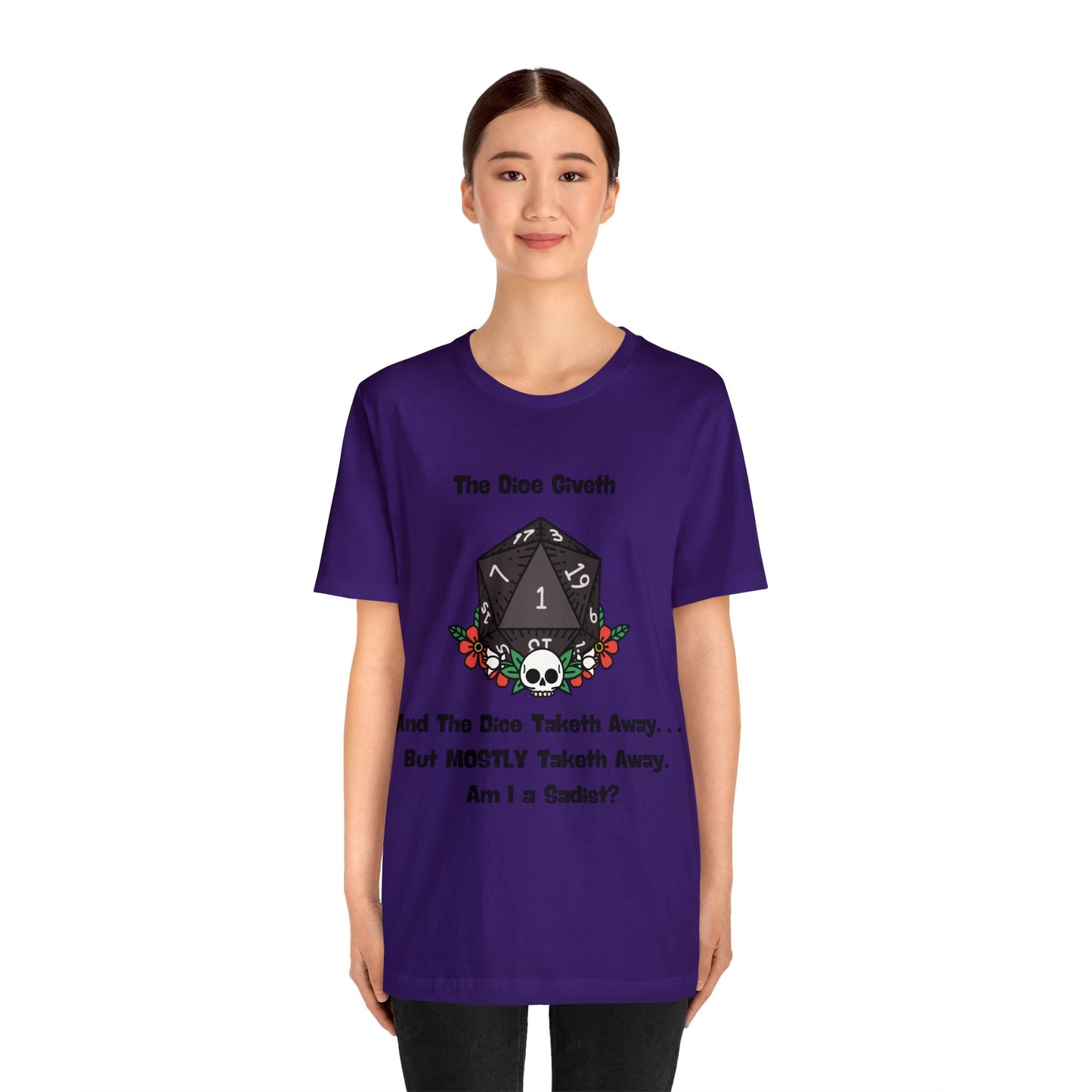 Dungeons & Dragons - Am I a Sadist? Short Sleeve Tee