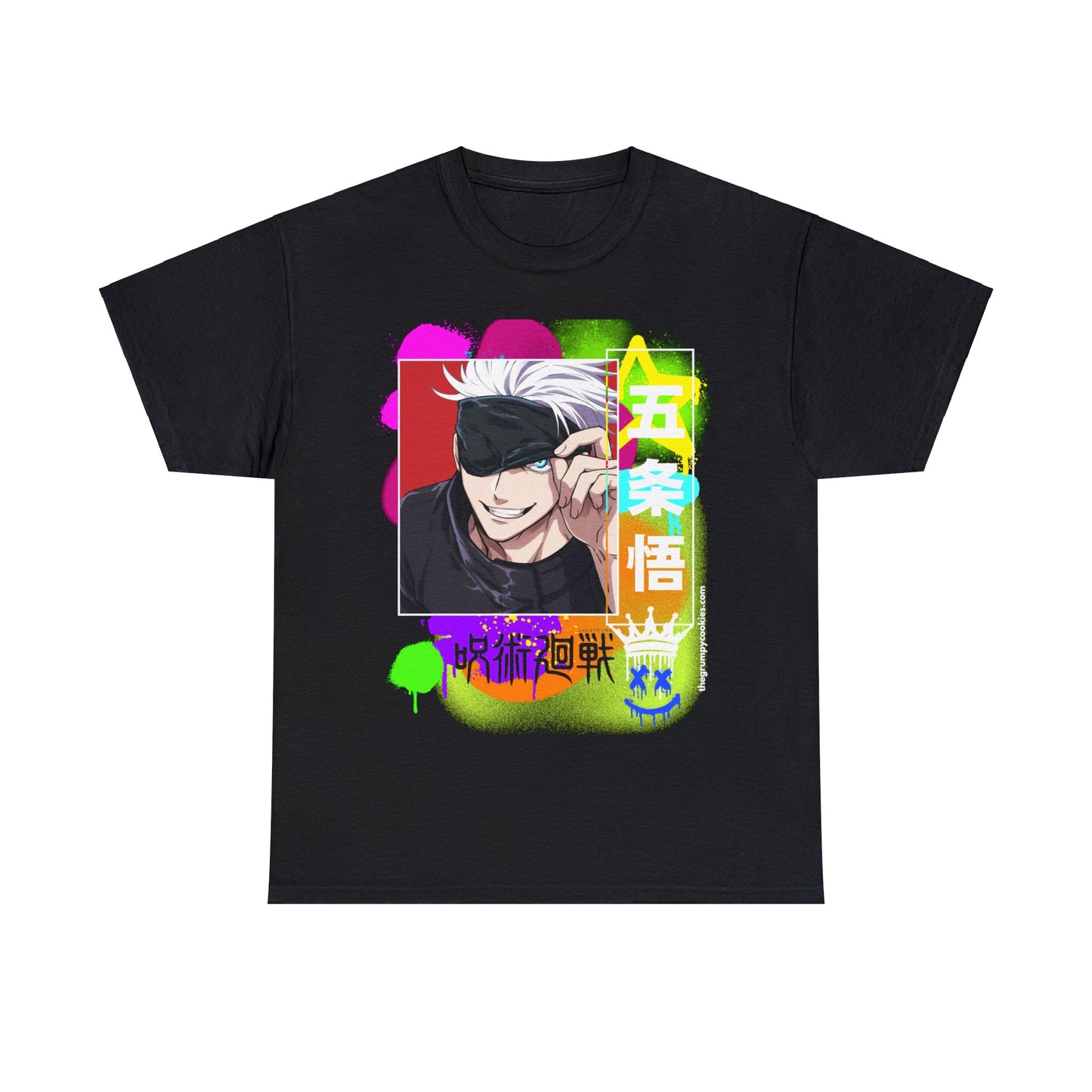 Jujutsu Kaisen - Peekaboo Gojo Unisex Heavy Cotton Tee