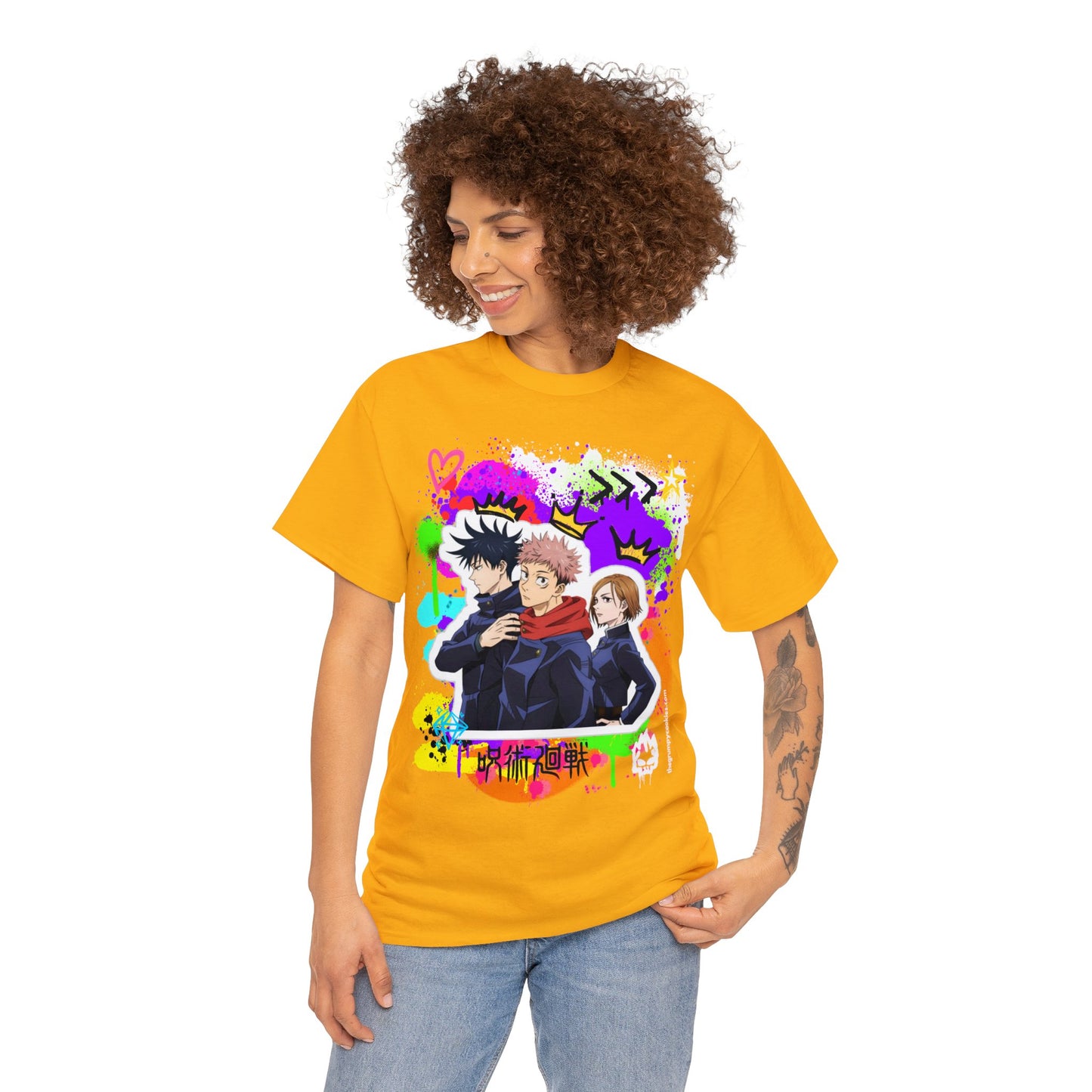 Jujutsu Kaisen - First Years Unisex Heavy Cotton Tee