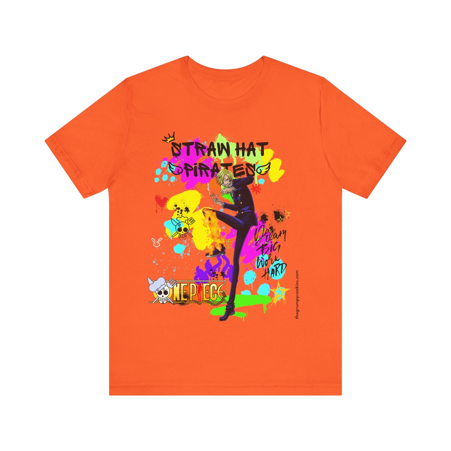 One Piece - Graffiti Sanji Unisex Jersey Short Sleeve Tee