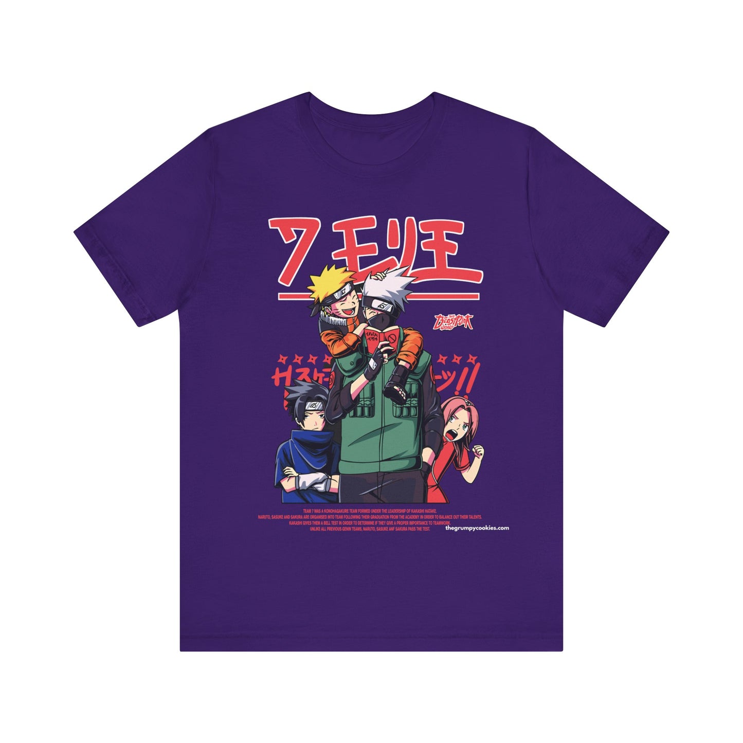 Naruto - Team Kakashi Jersey Short Sleeve Tee