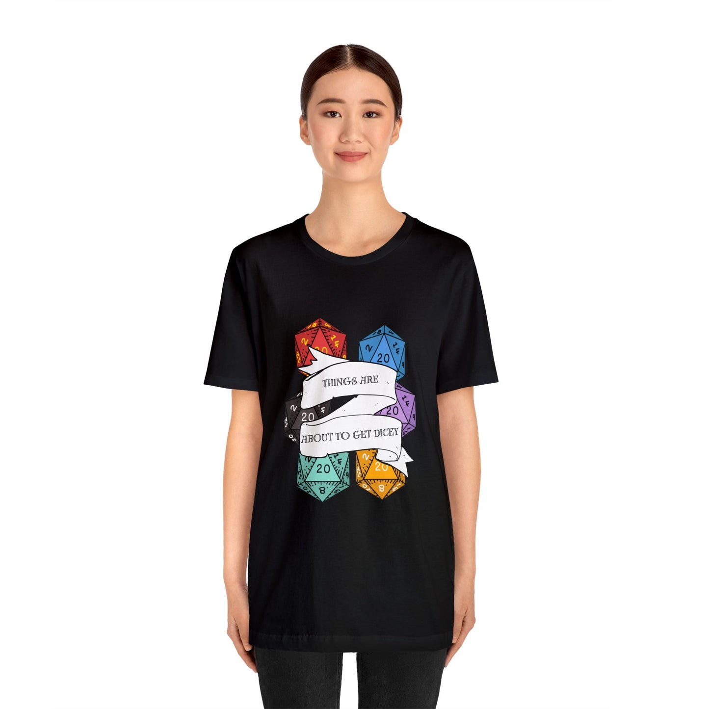 Dungeons & Dragons - Dicey Short Sleeve Tee