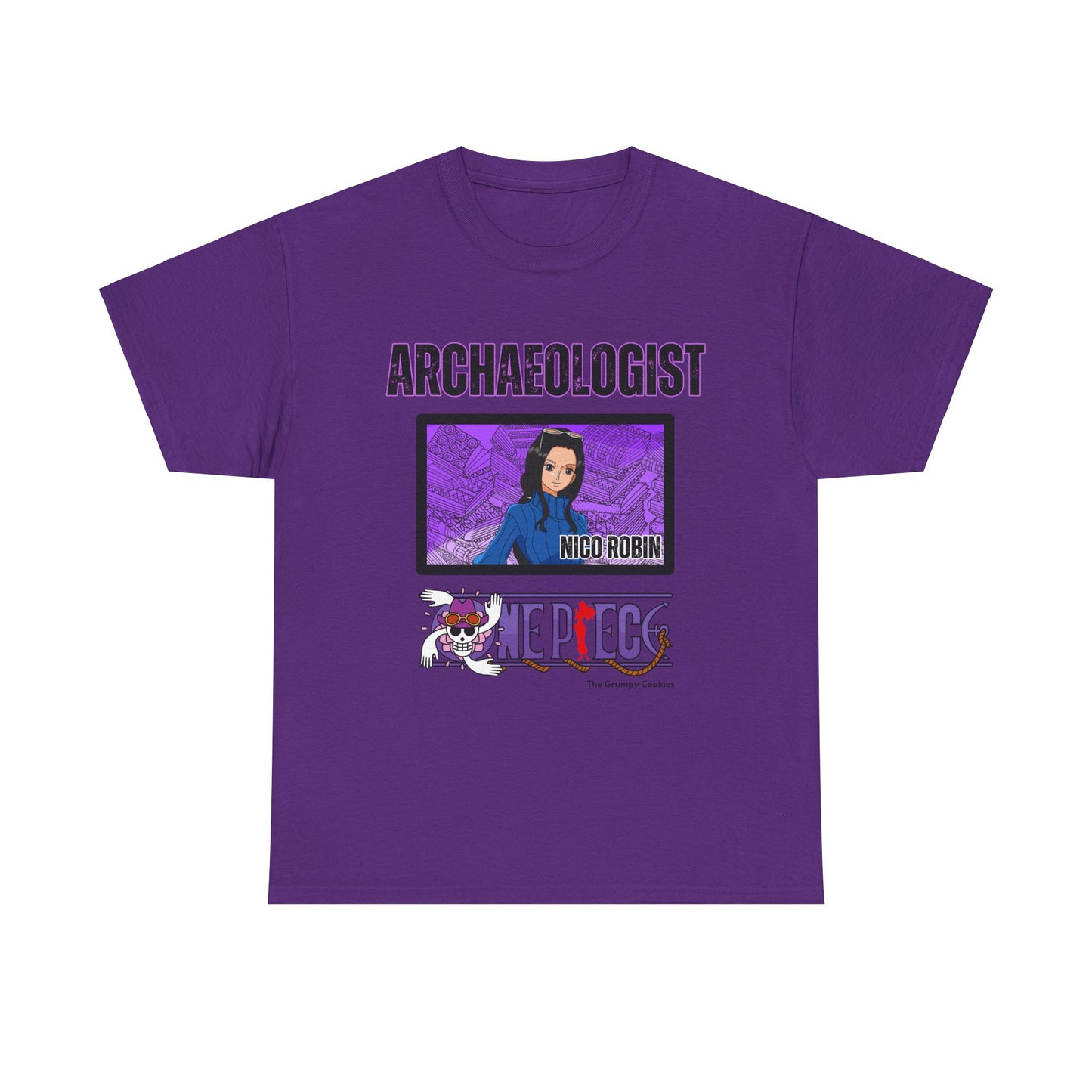 One Piece - Archaeologist Robin Unisex Heavy Cotton Tee