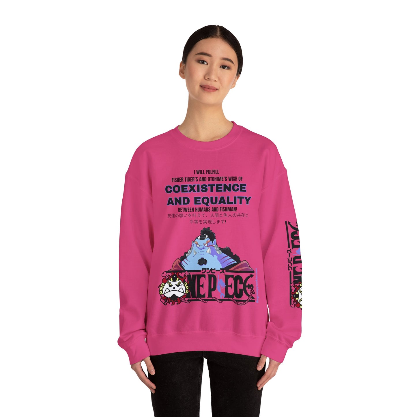 One Piece - Equality Bringer Unisex Heavy Blend™ Crewneck Sweatshirt