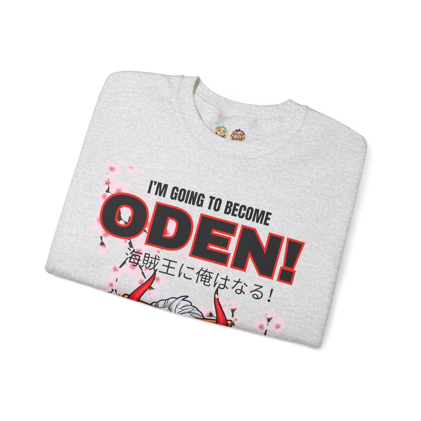 One Piece - I Will Be Oden Unisex Heavy Blend™ Crewneck Sweatshirt